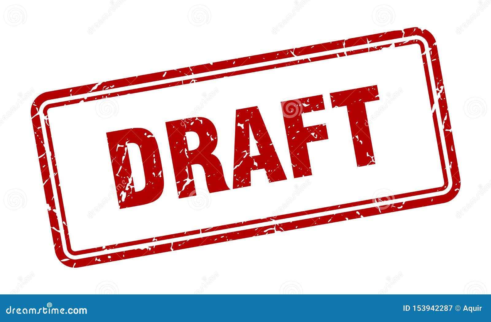 Draft stamp stock vector. Illustration of template, vintage - 153942287