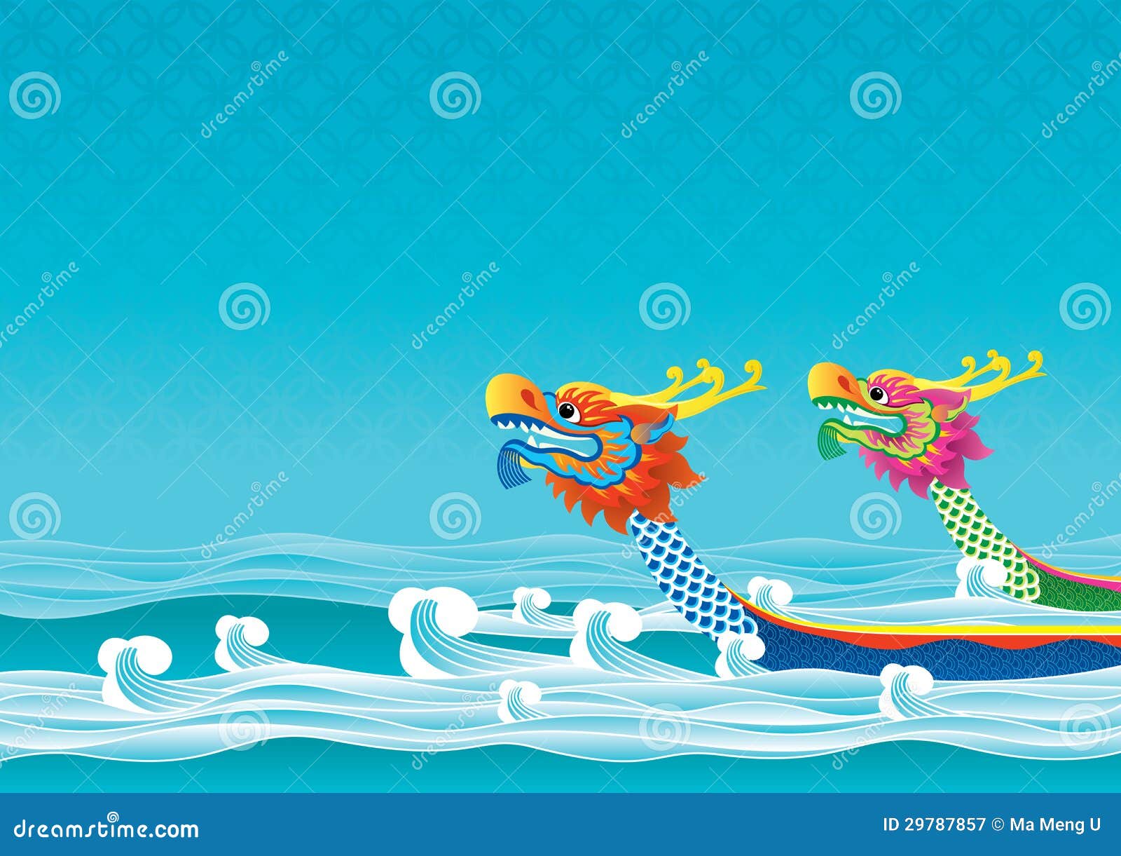 Dragon Boat Festival Background Royalty Free Stock Photography - Image 