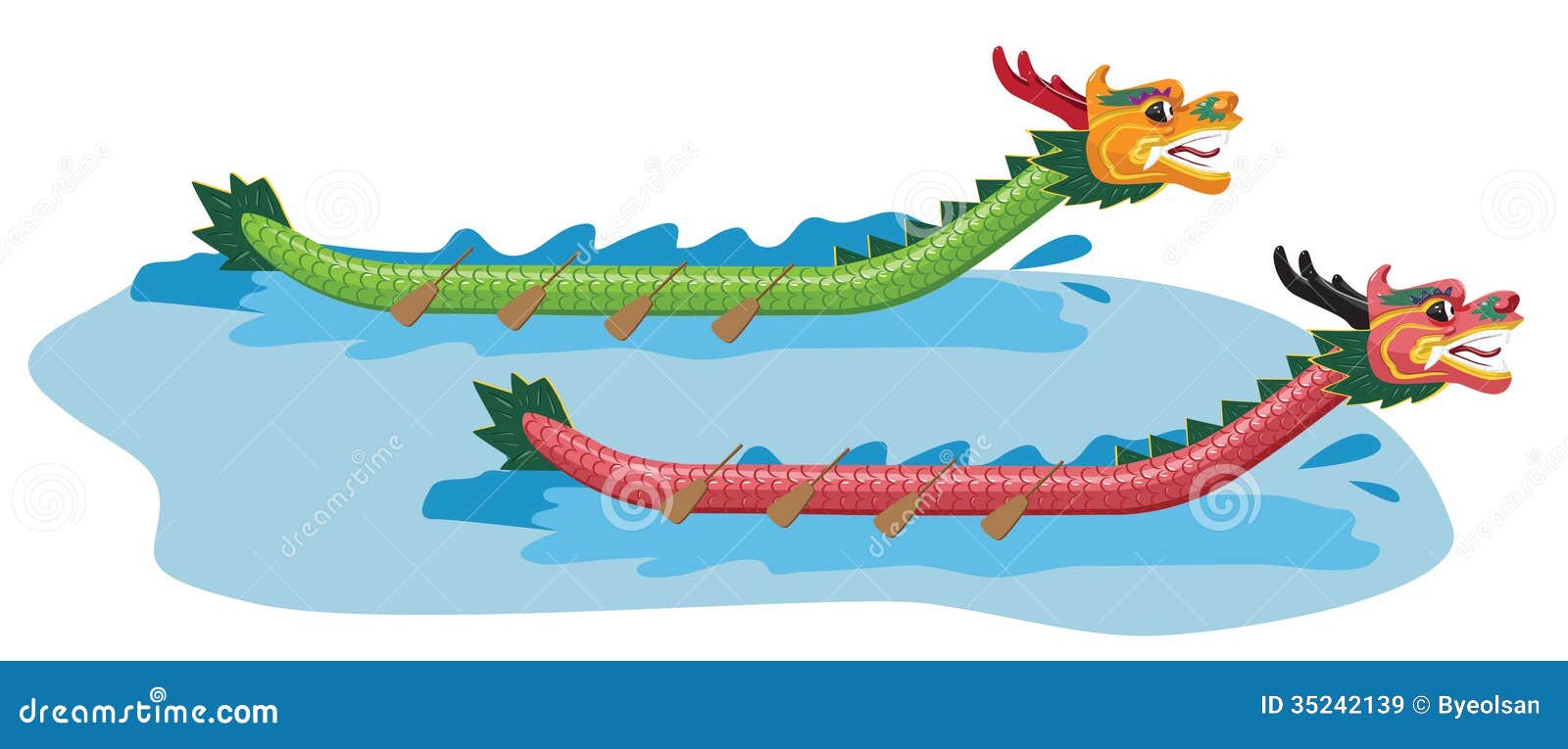 Dragon Boat Royalty Free Stock Images - Image: 35242139