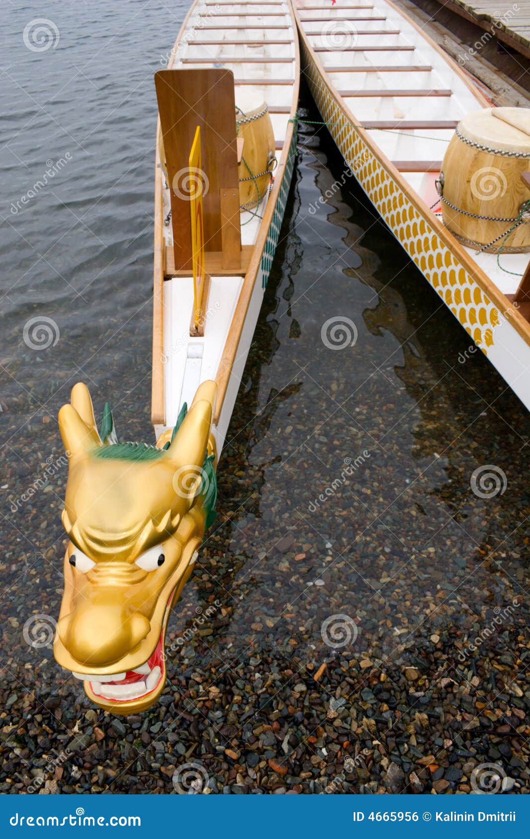 Dragon Canoe stock photo. Image of ocean, canoe, boats 4665956