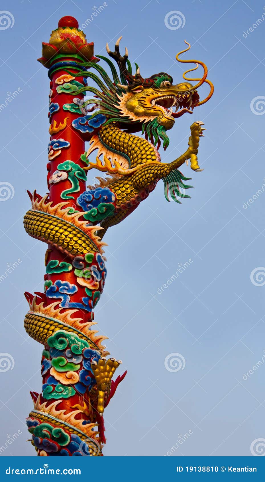Dragon climbs stock photo. Image of functioning, grow 19138810