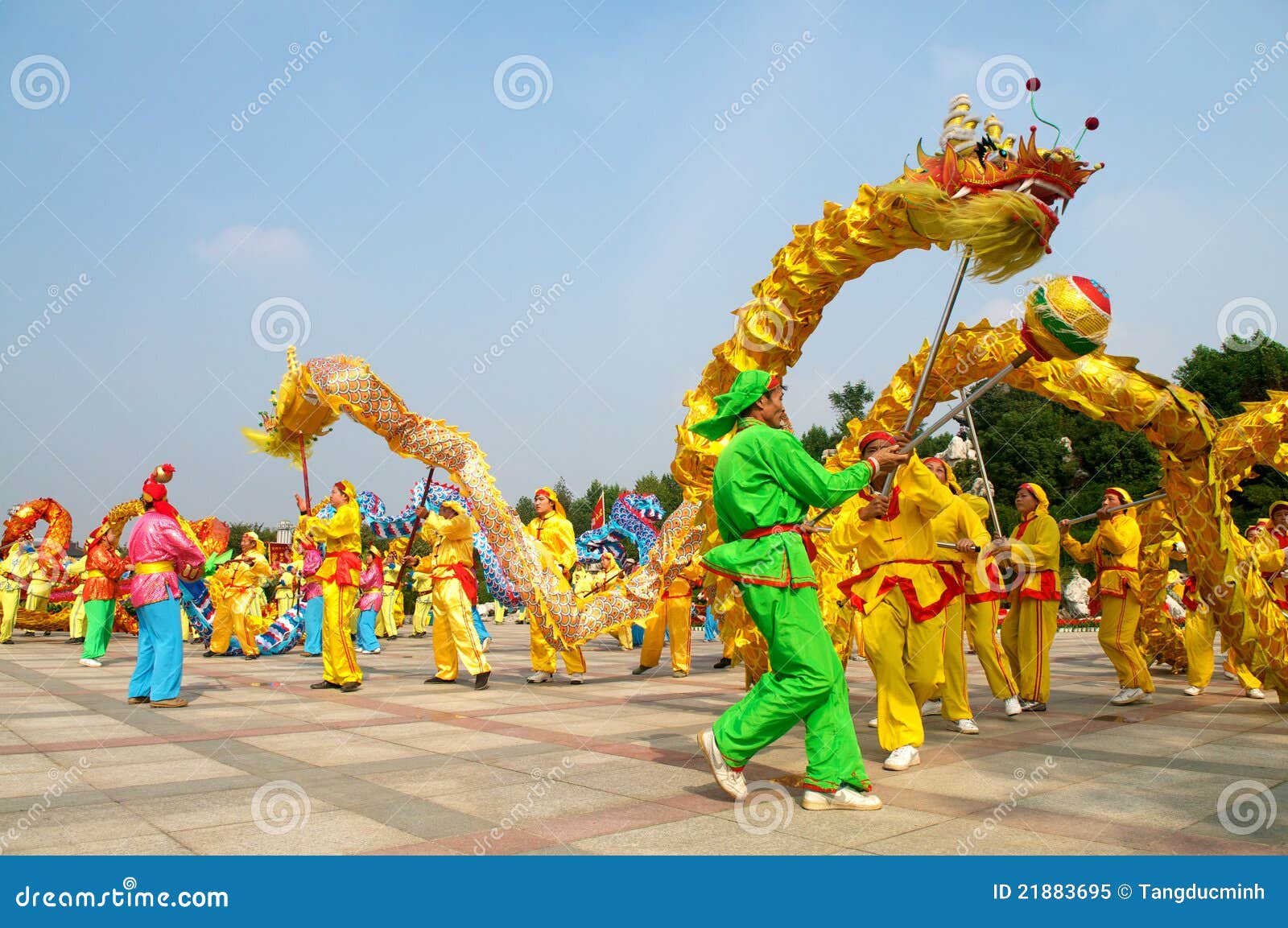 dragon dance editorial image image of colorful years 21883695
