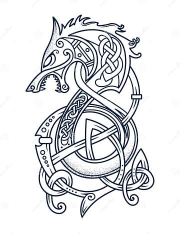 Emblem of the Brave Viking Warriors Stock Vector - Illustration of ...