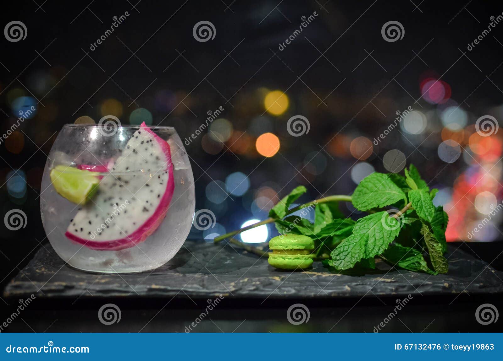 Dragon fruit tonic stock photo. Image of drink, healthy 67132476