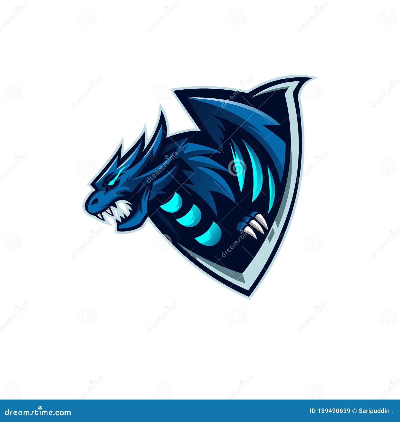 Dragon Gaming Logo Stock Vector Illustration Of Culture