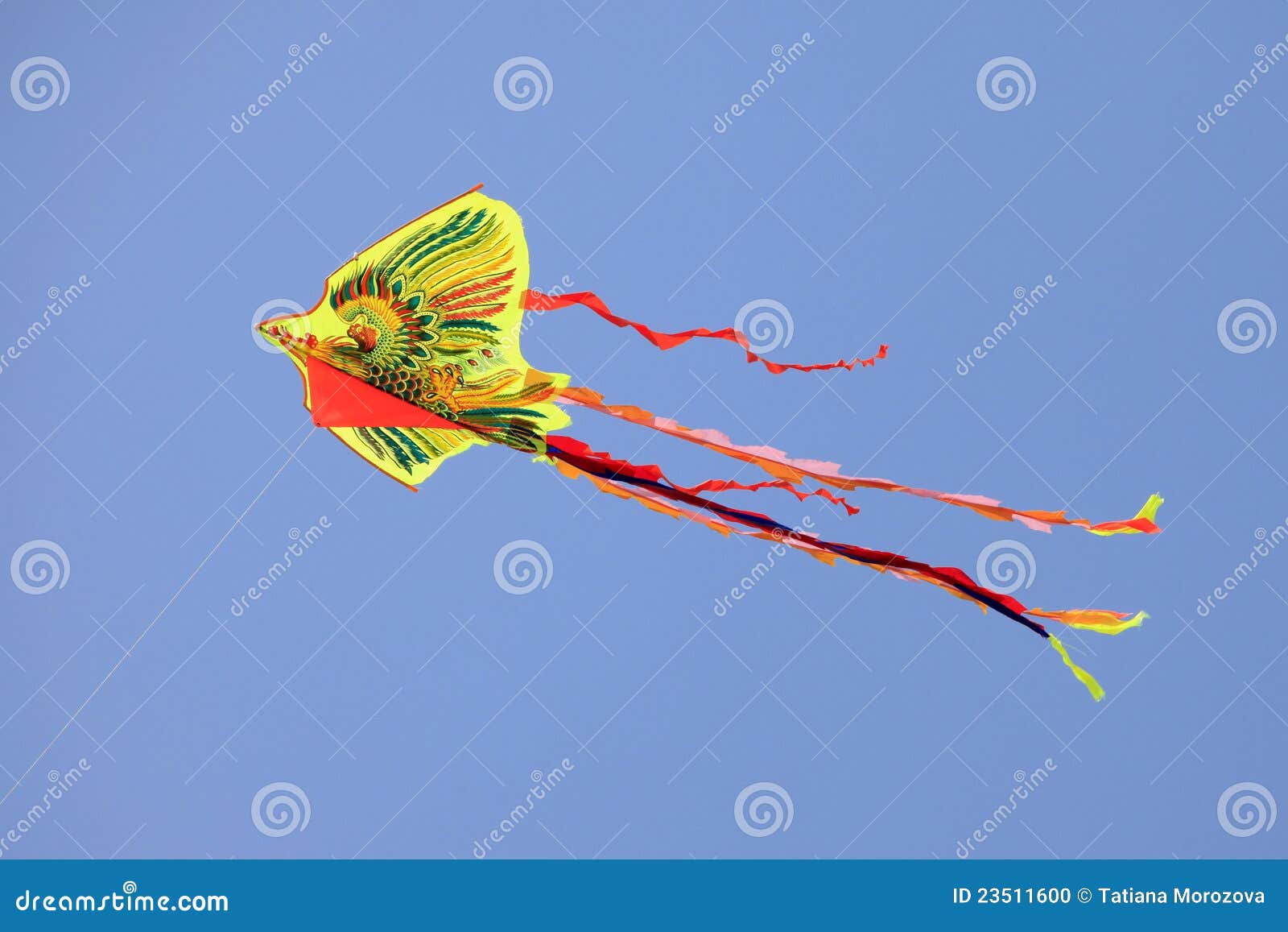 Dragon kite stock photo. Image of windy, leisure, summertime 23511600