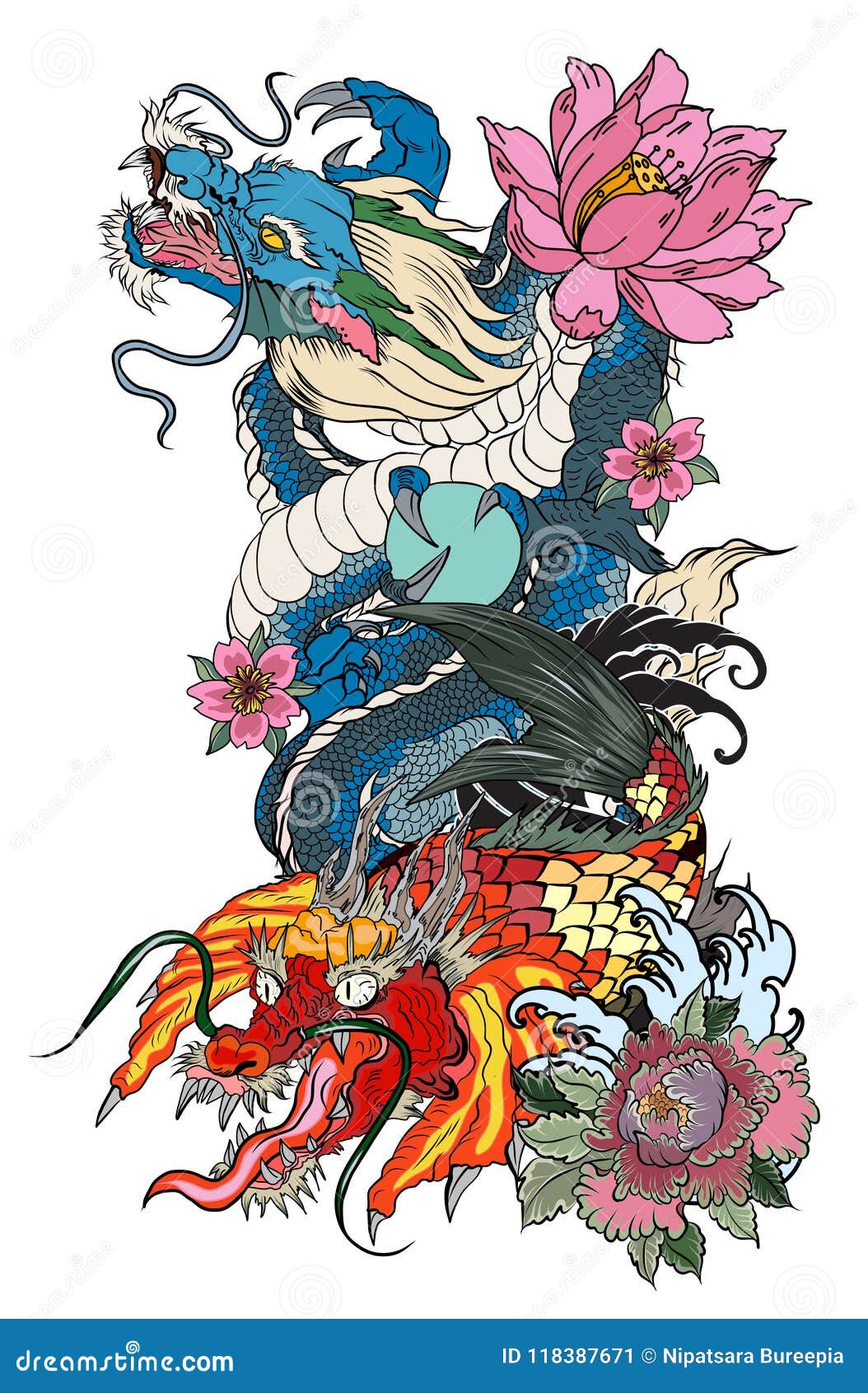 Tattoo tagged with: facebook, flower, four season, inner arm, medium size,  nature, plum blossom, reyjasper, spring, twitter, watercolor | inked-app.com