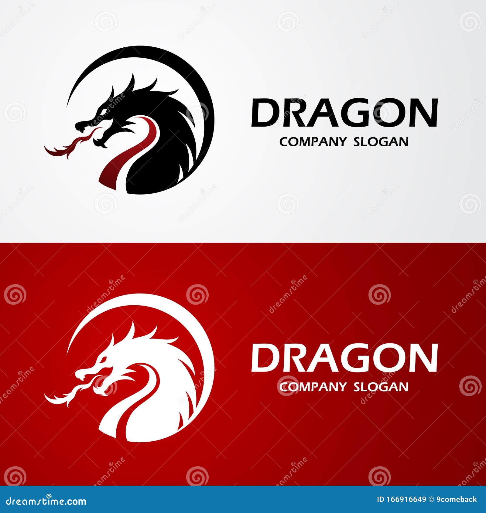 Red stone logo design Royalty Free Vector Image