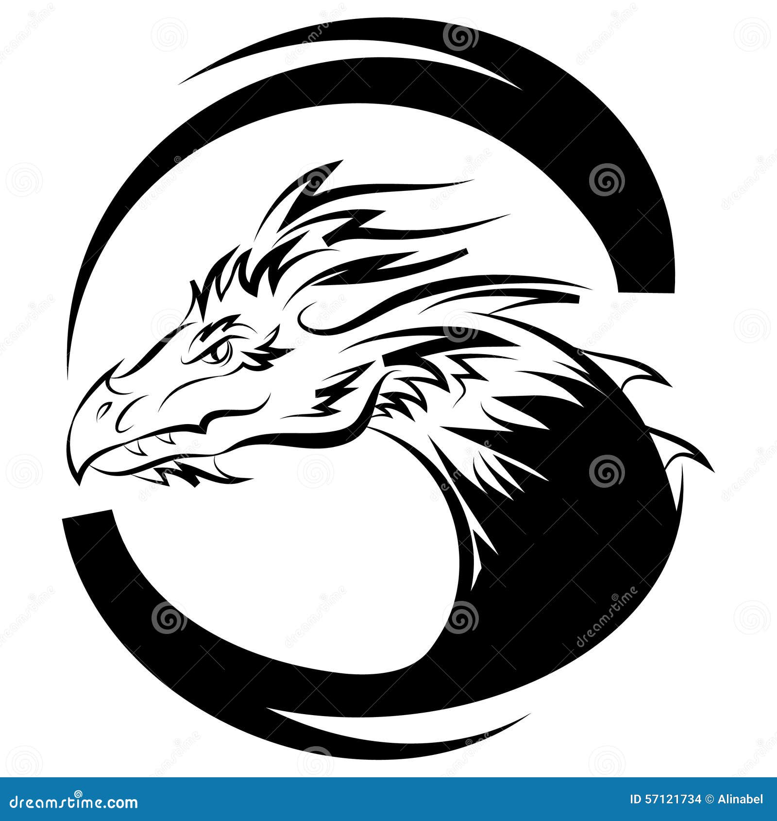 Dragon Logo Vector Design Template, Dragon Icon. Stock ...