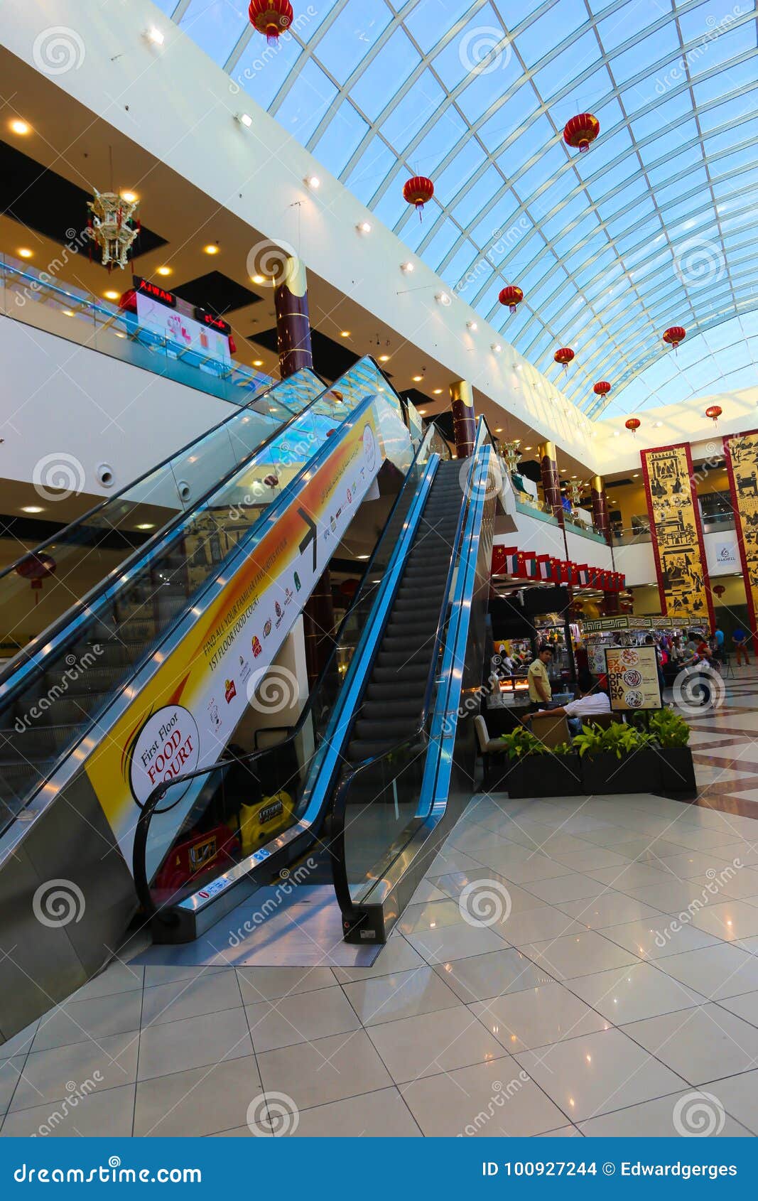 Dragon Mall Dubai imagen de archivo editorial. Imagen de tailandés