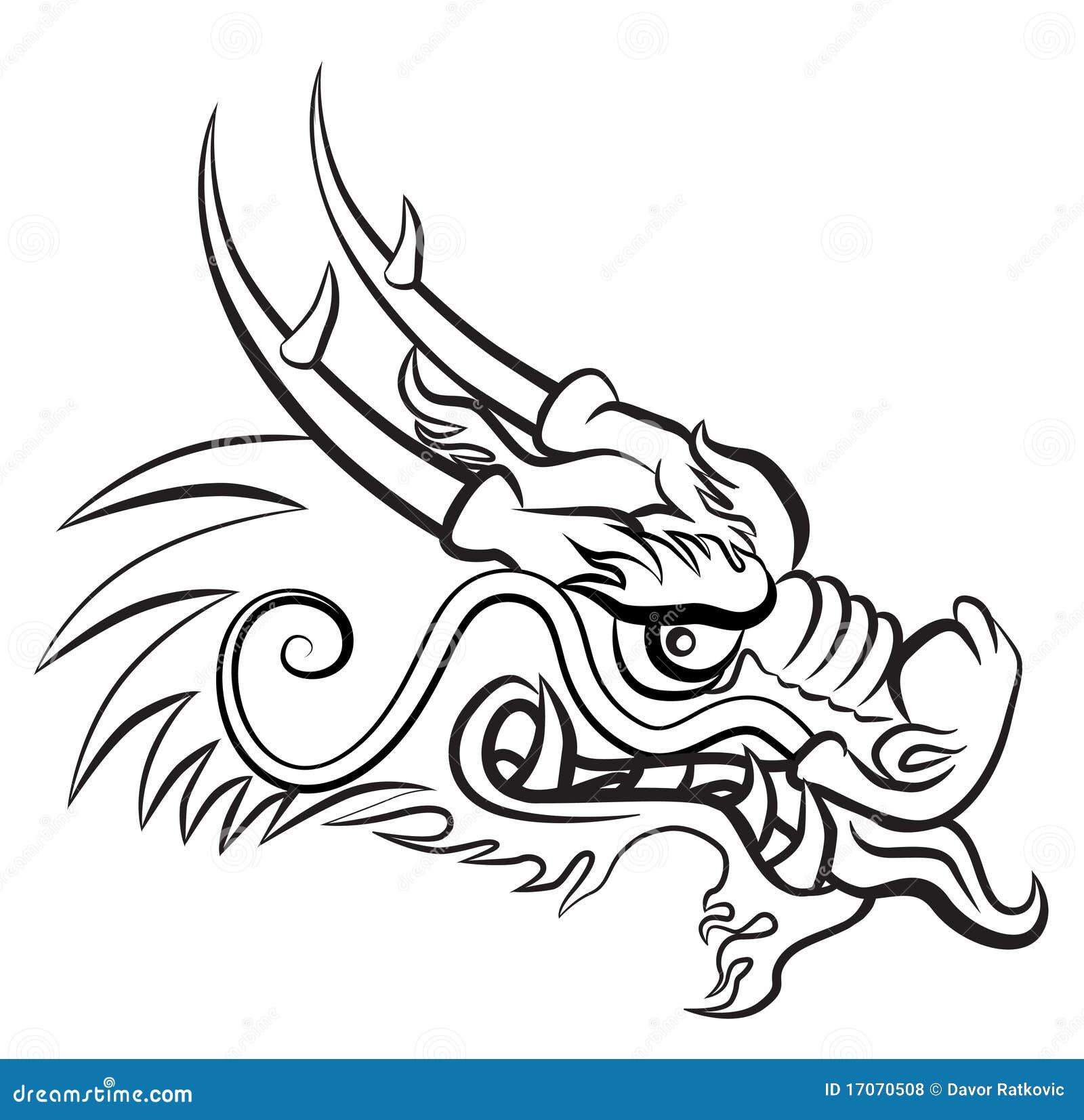 Ordinary Dessin De Dragon Japonais 12 Chinois Dragon Japonais Traditionnel