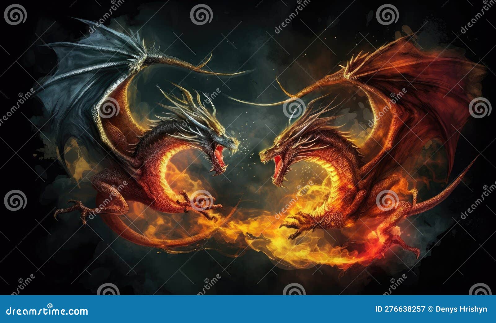 The Dragon S Fiery Breath Was Like Blast Furnace Creating Using ...