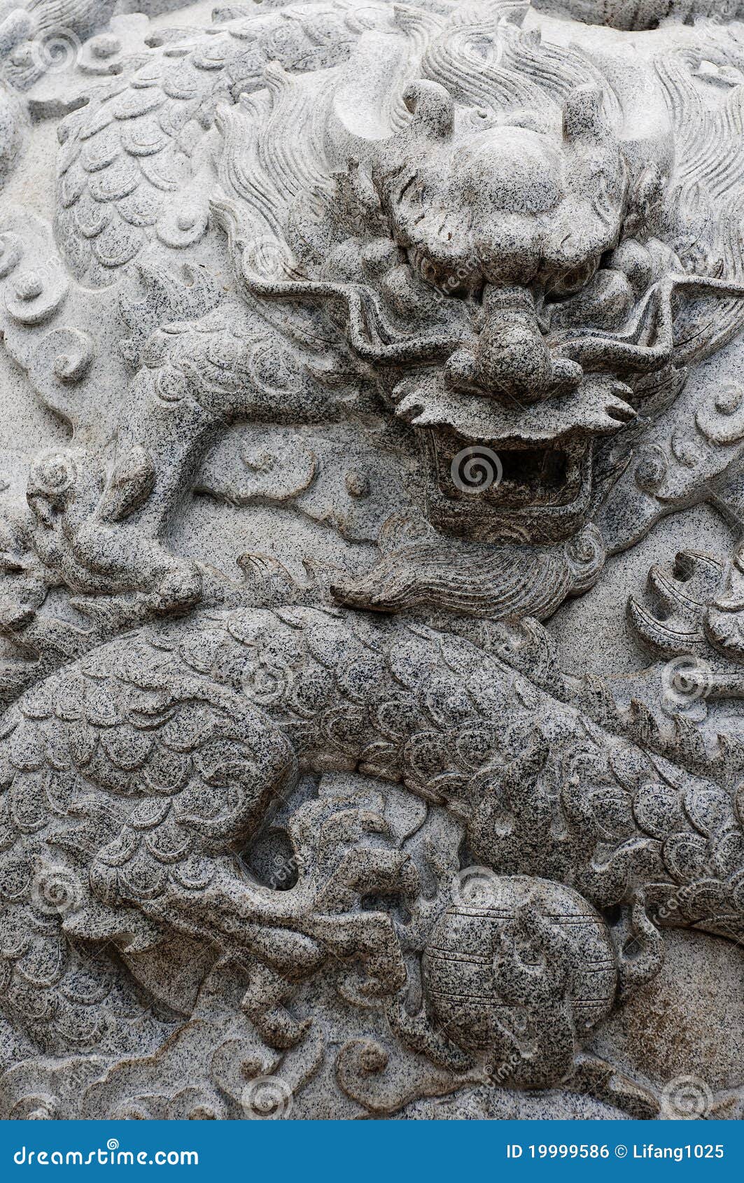 Dragon Stone Carving Royalty Free Stock Image Image 19999586