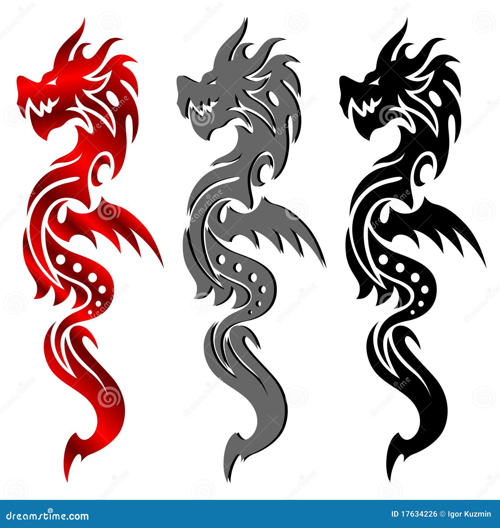 Share 81+ tribal tattoo dragon designs latest - esthdonghoadian