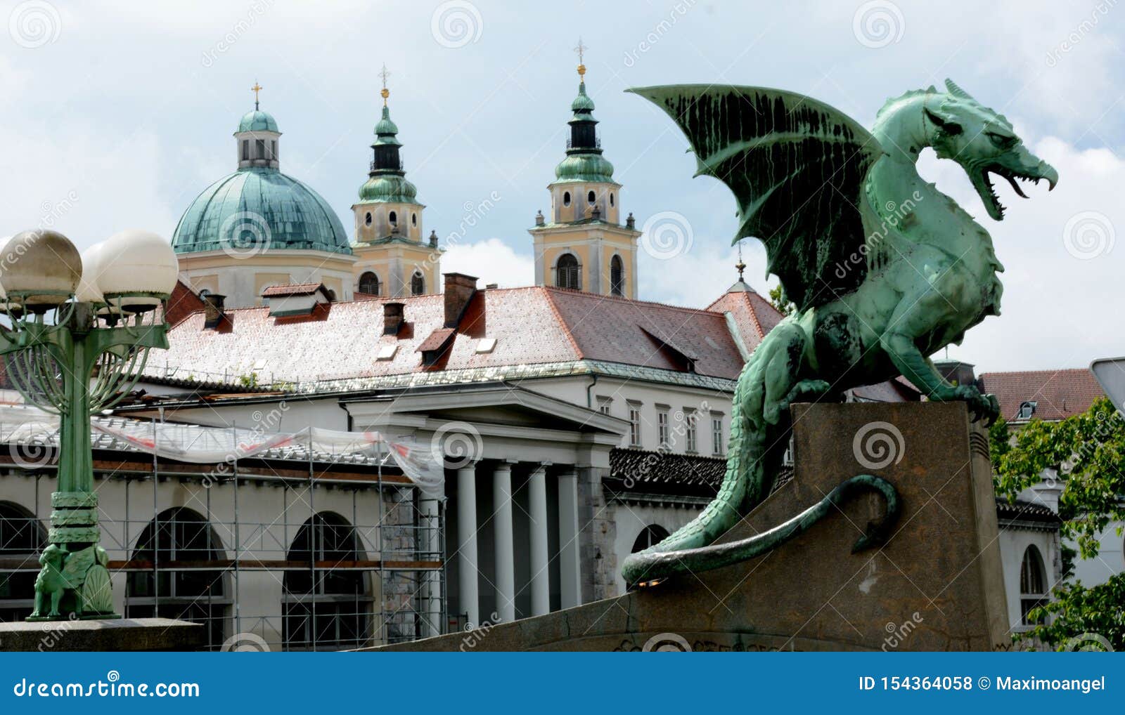 dragon& x27;s of ljubljana, slovenia