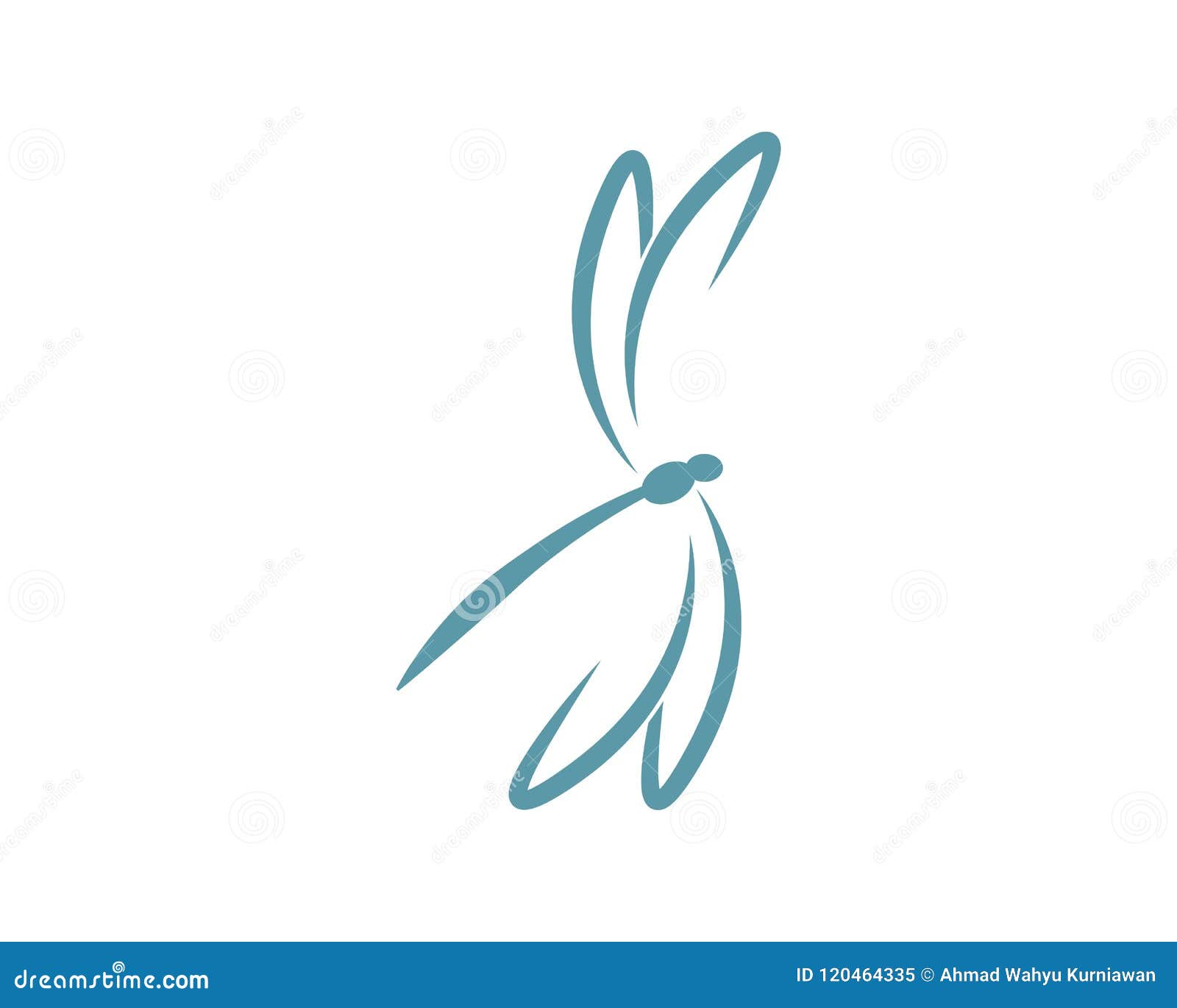 Dragonfly Logo Stock Vector Illustration Of Shape Dragonfly