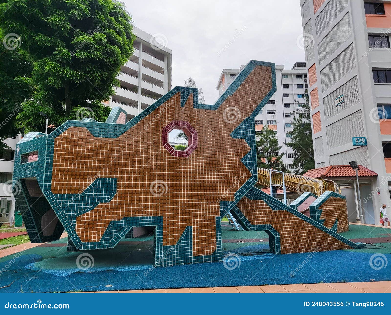 Dragron Playground Located in Ang Mo Kio, Singapore Stock Photo Image