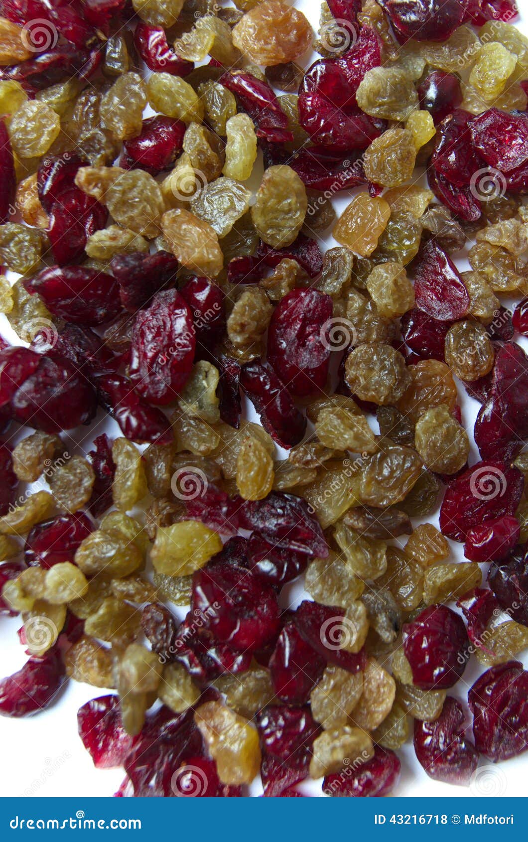 Dried Raisins and Cranberries Stock Photo Image of close, dessert