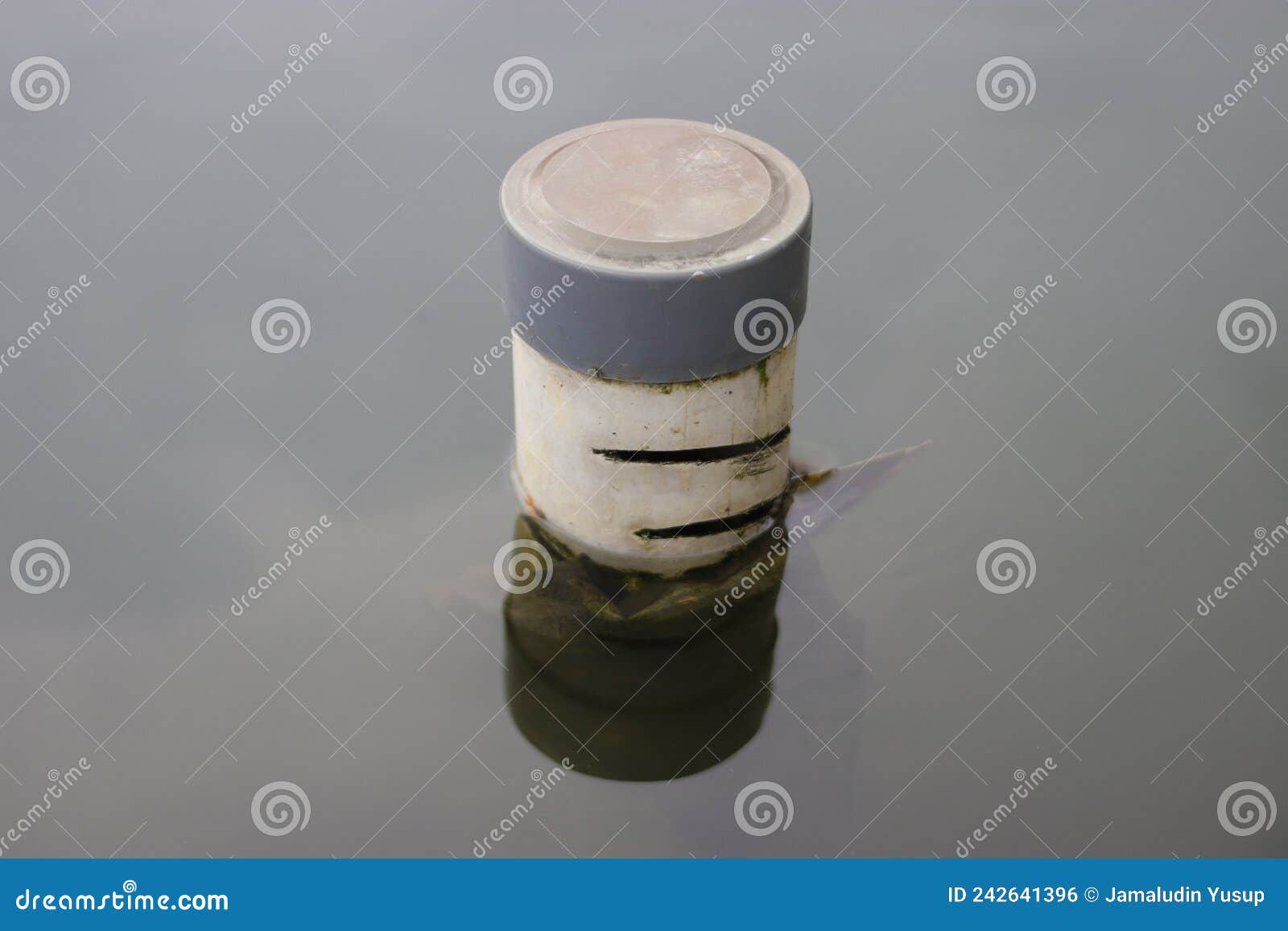 Drainage System on a Fish Pond Stock Photo Image of pipes, management