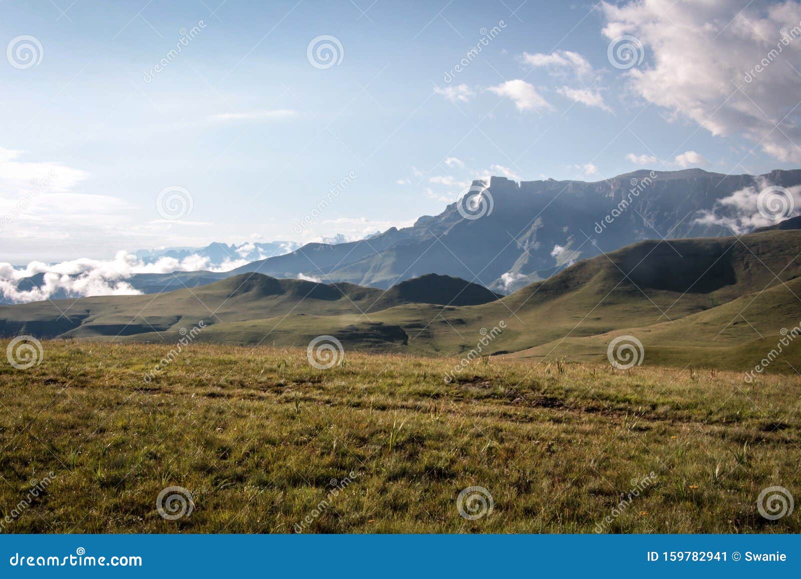 drakensberg morning view