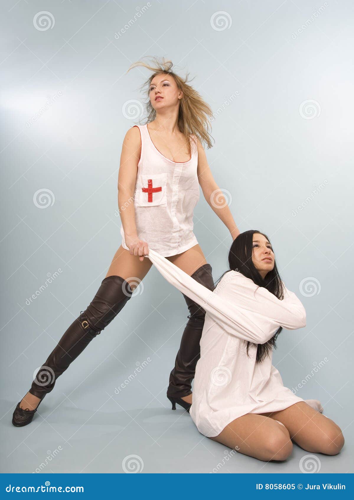 Drama at Psychiatric Hospital Stock Image Image of dramatic, females