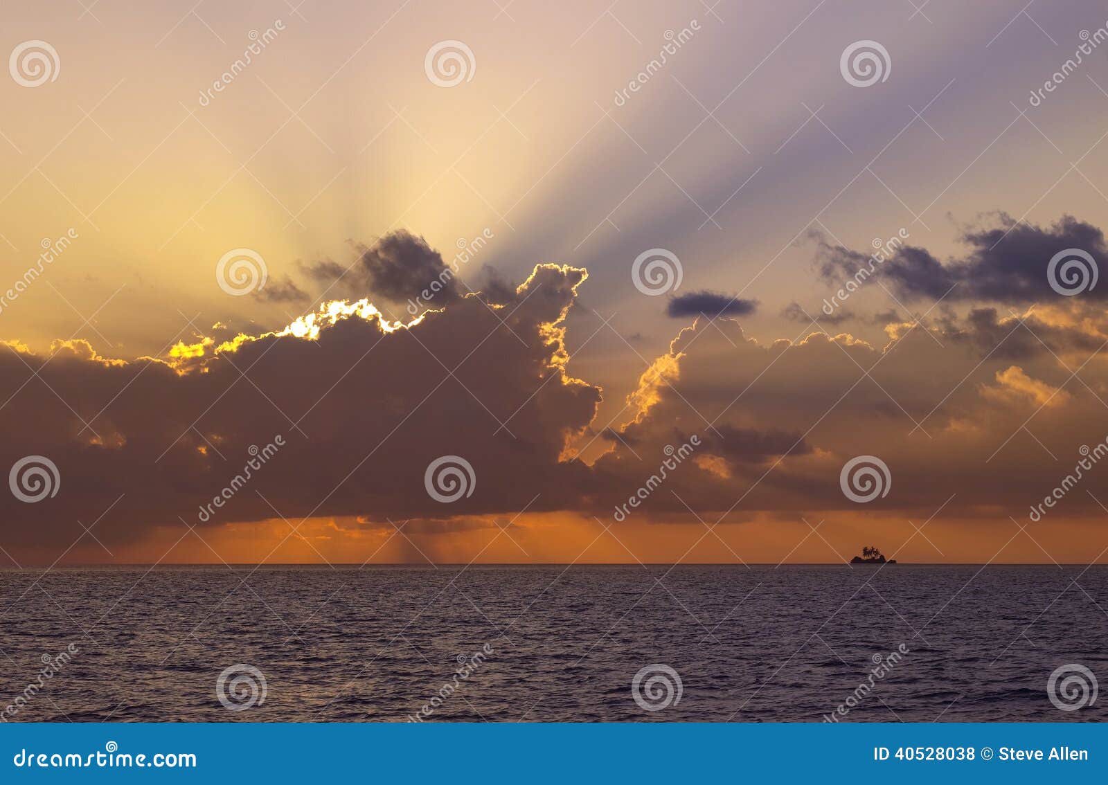 dramatic sky - south ari atoll - the maldives