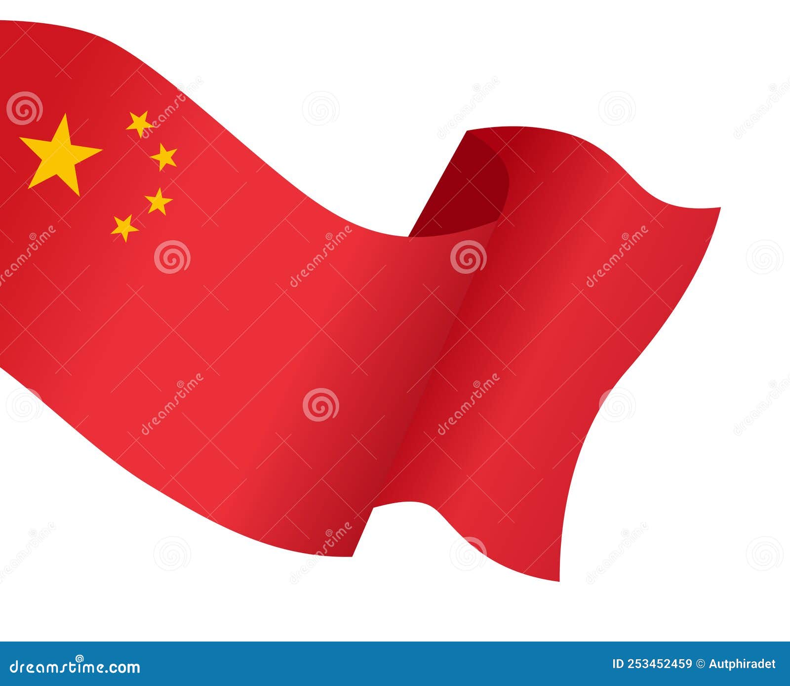 T-shirt Chine Avec Drapeau Chinois - Toutes Tailles Et Couleurs, Marque Fruit Of The Loom, Neuf !