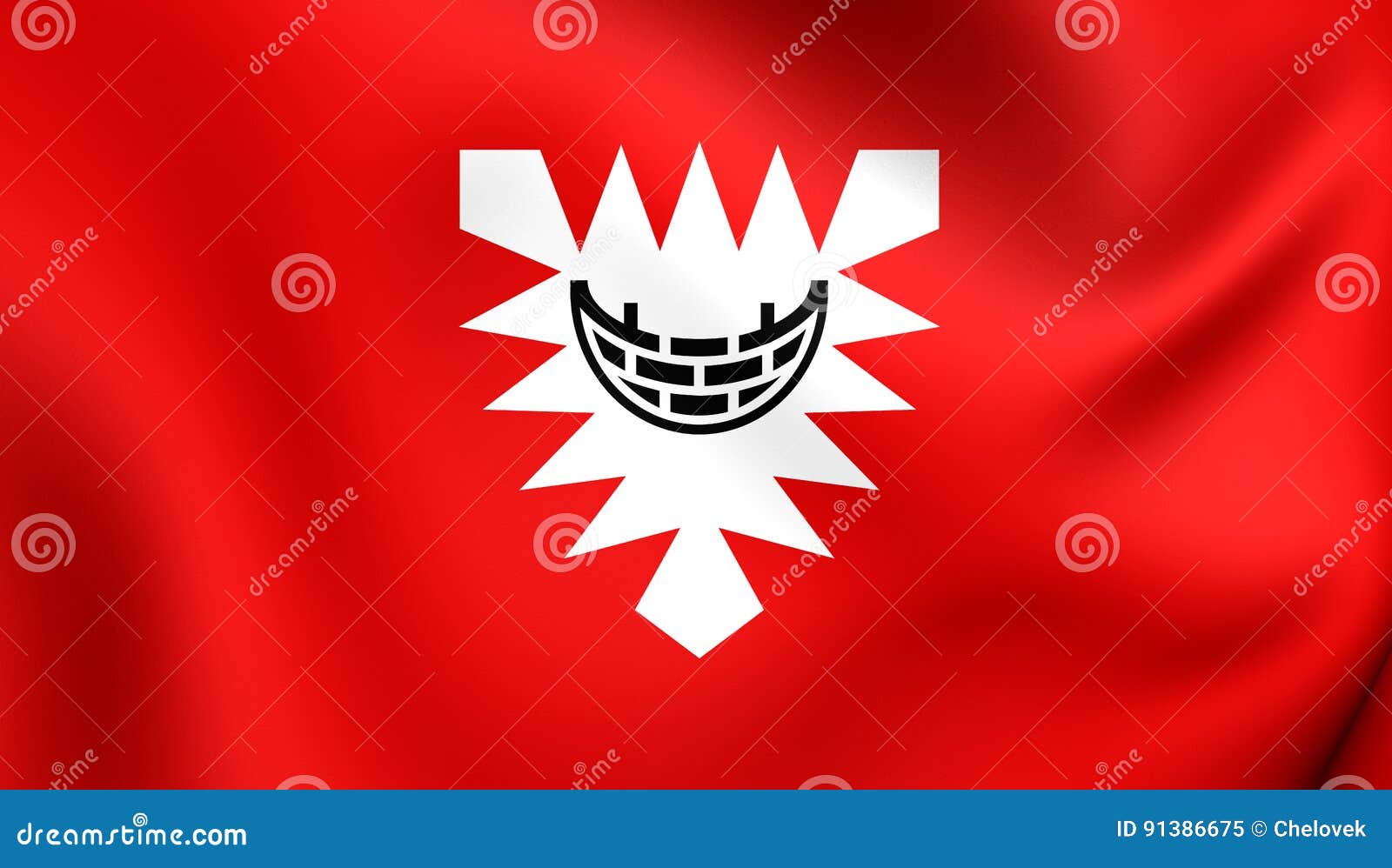 Télécharger Drapeau Kiel, 4k, Villes Allemandes, Drapeaux En Tissu