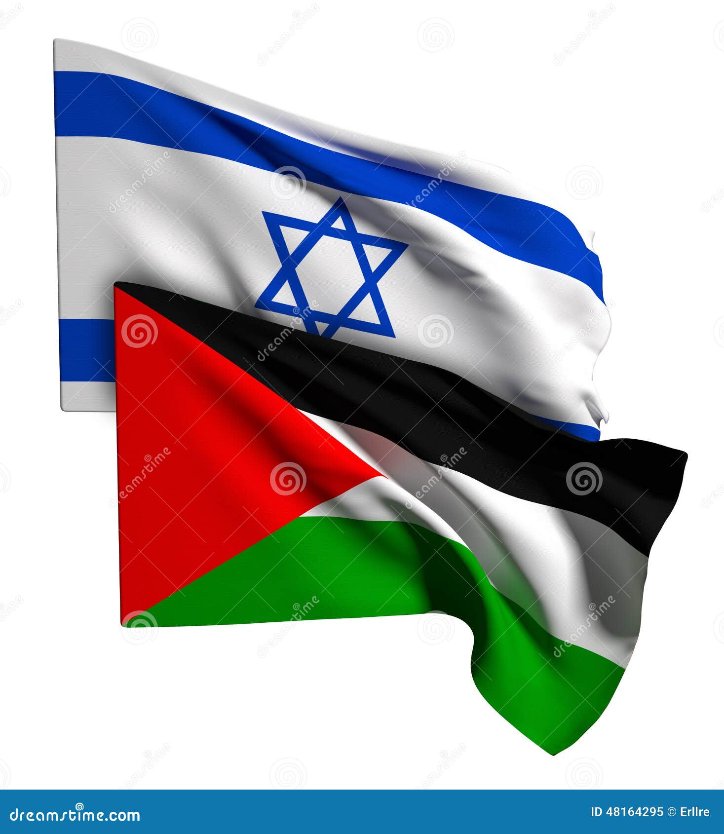 Drapeau Israel Stock Illustration