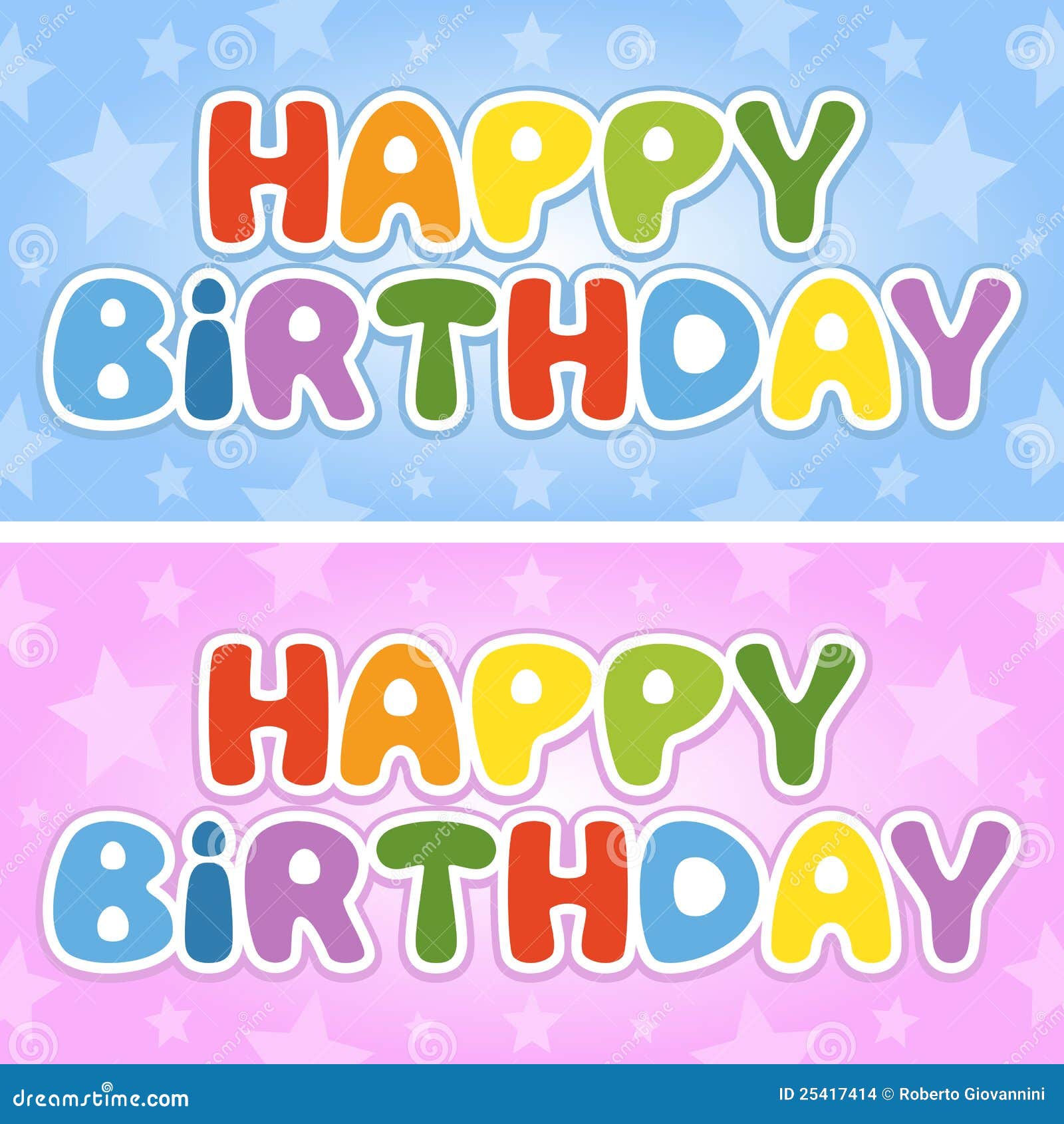 Drapeaux Colores De Joyeux Anniversaire Illustration De Vecteur Illustration Du Bonheur Rose