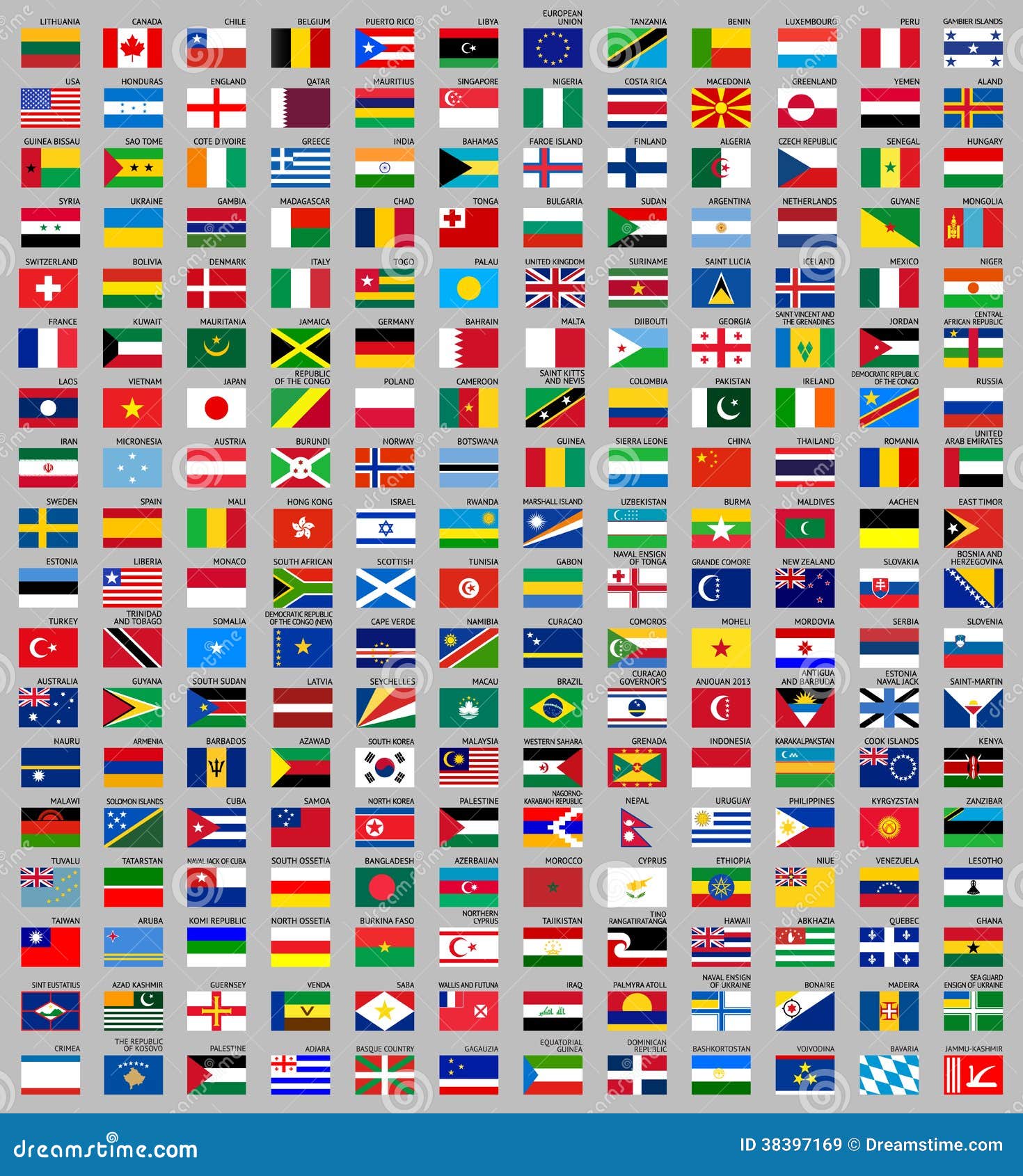 drapeaux du monde