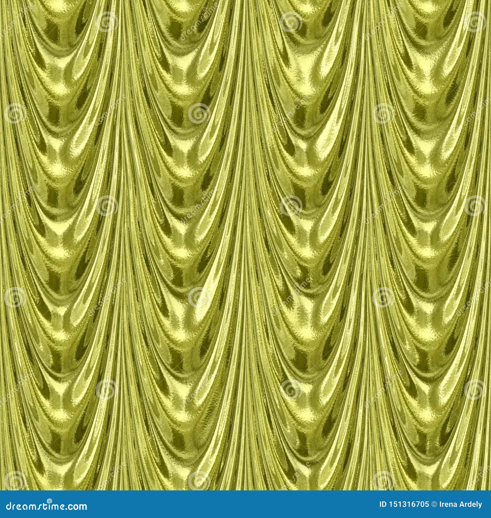 Draped Fabric Curtain Drapery Material Seamless Pattern Texture