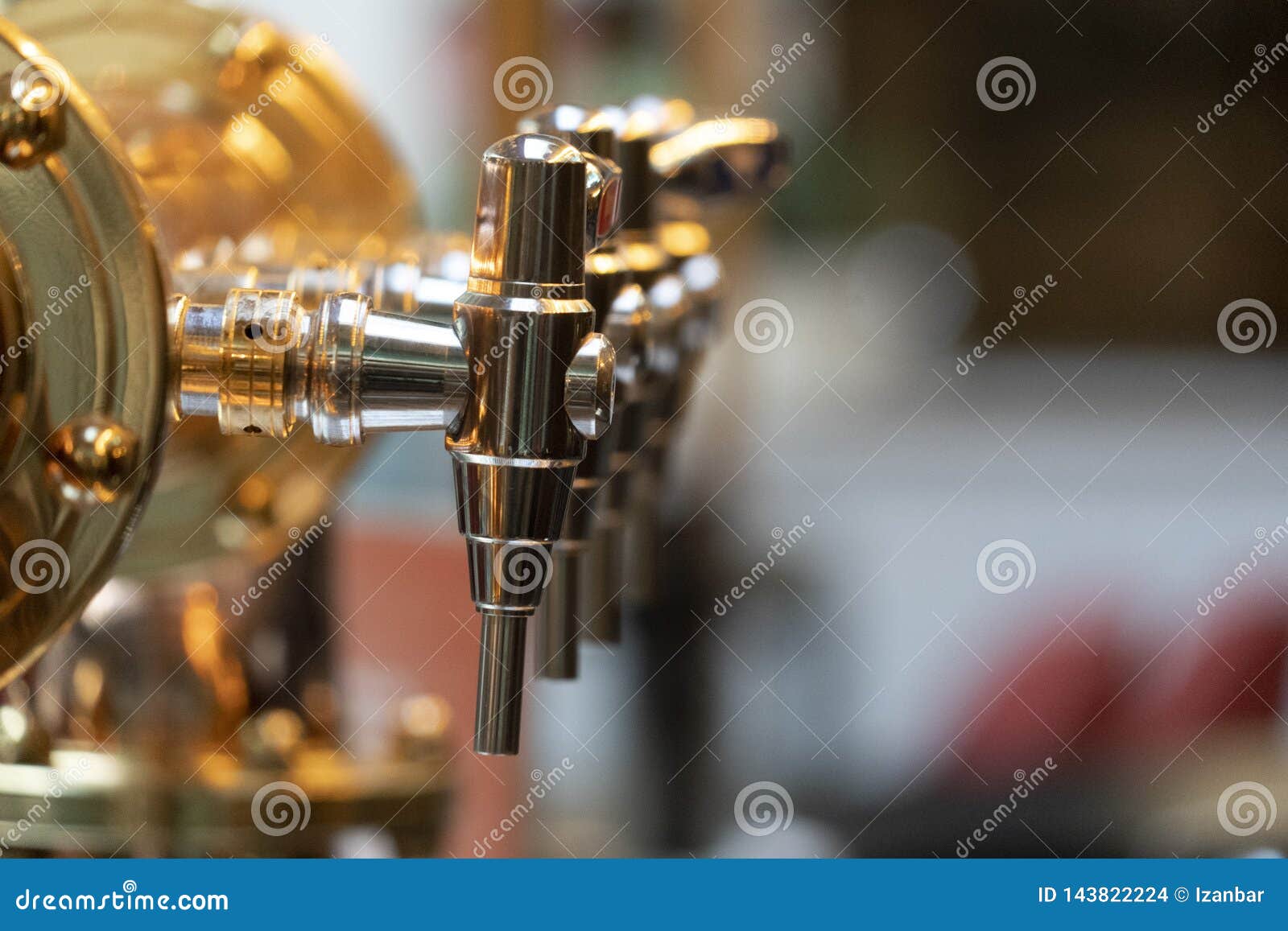 Draught Beer Dispensing System Stock Photo Image of club, indoors 143822224