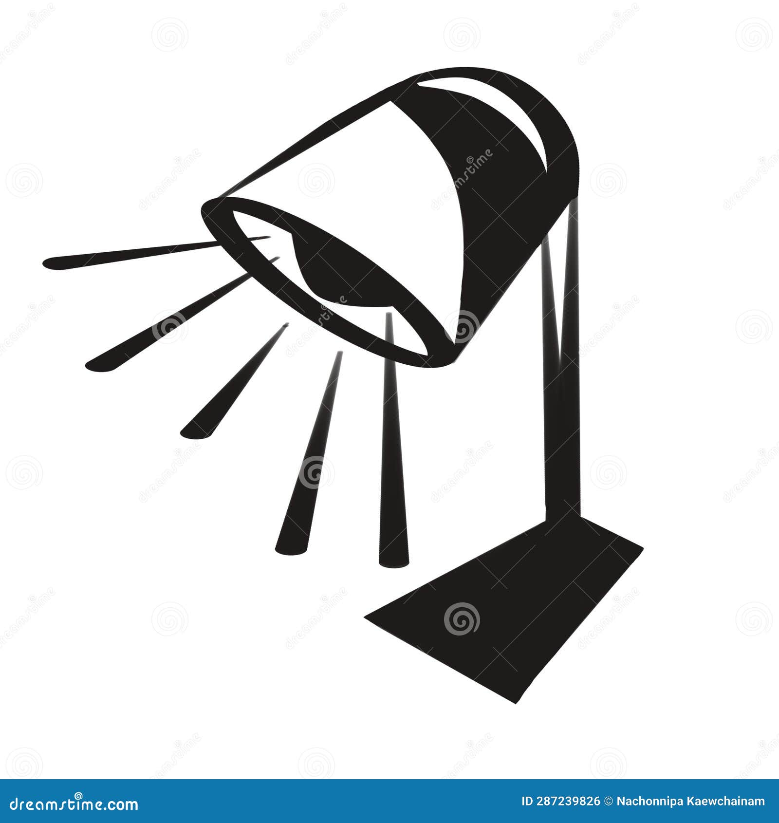 Lamp icon stock illustration. Illustration of furniture 287239826