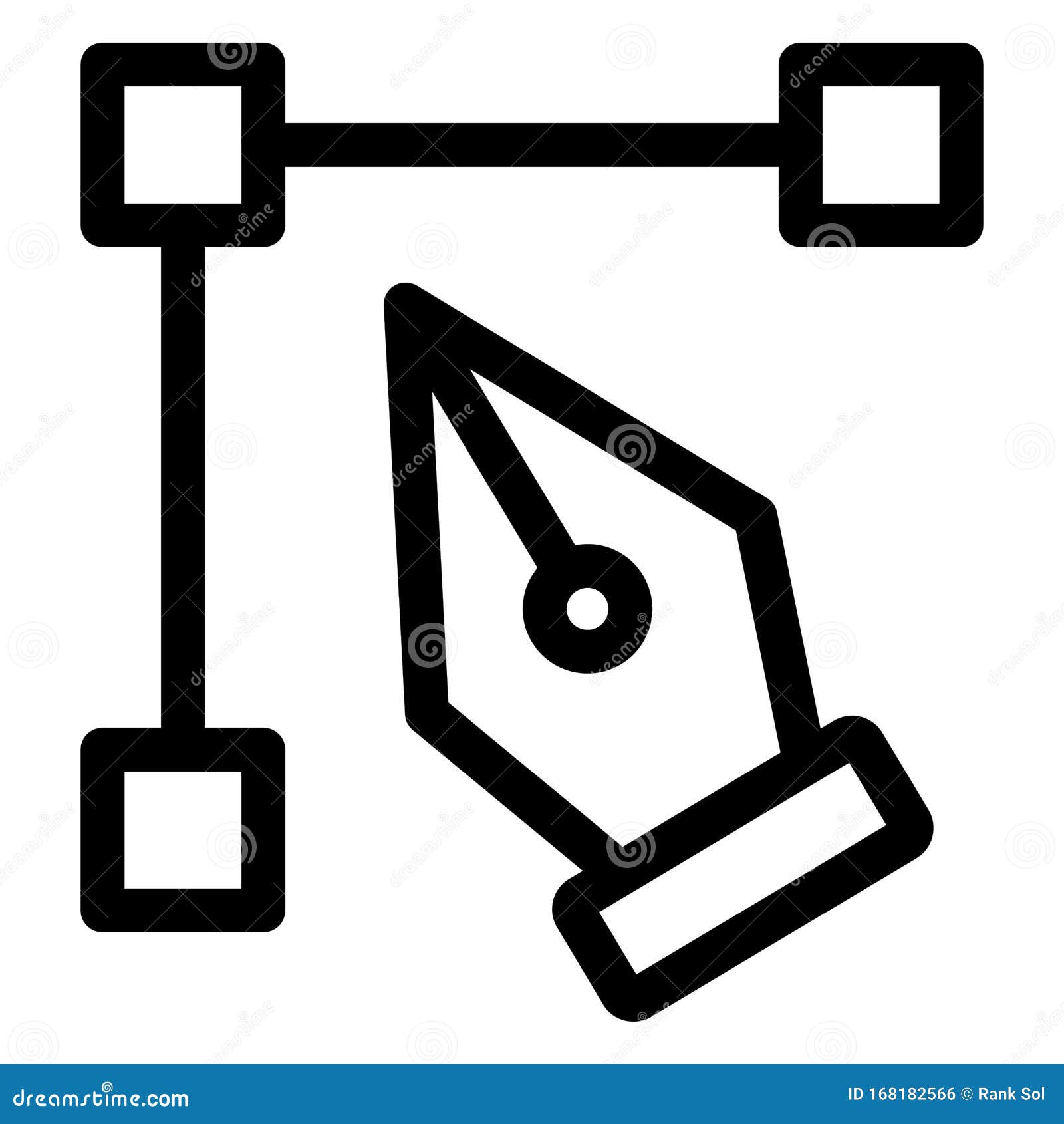 draw tool, illustrator    icon which can be easily modified or edited