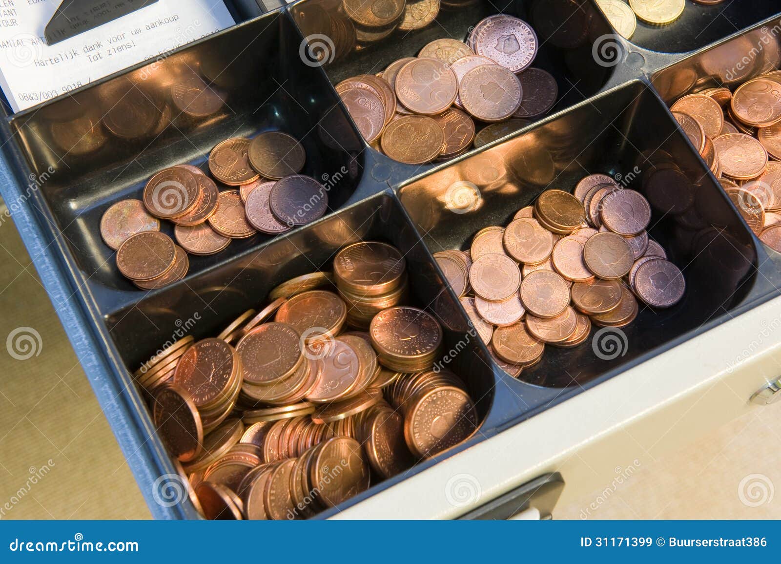 Drawer with money stock image. Image of paper, banking 31171399