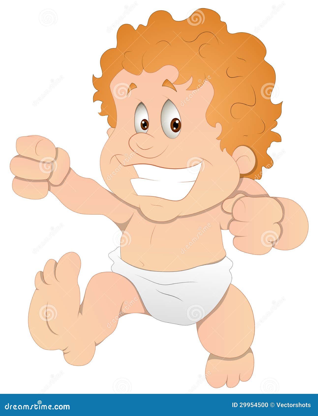 Baby - Cartoon Character - Vector Illustration Stock Photo - Image ...