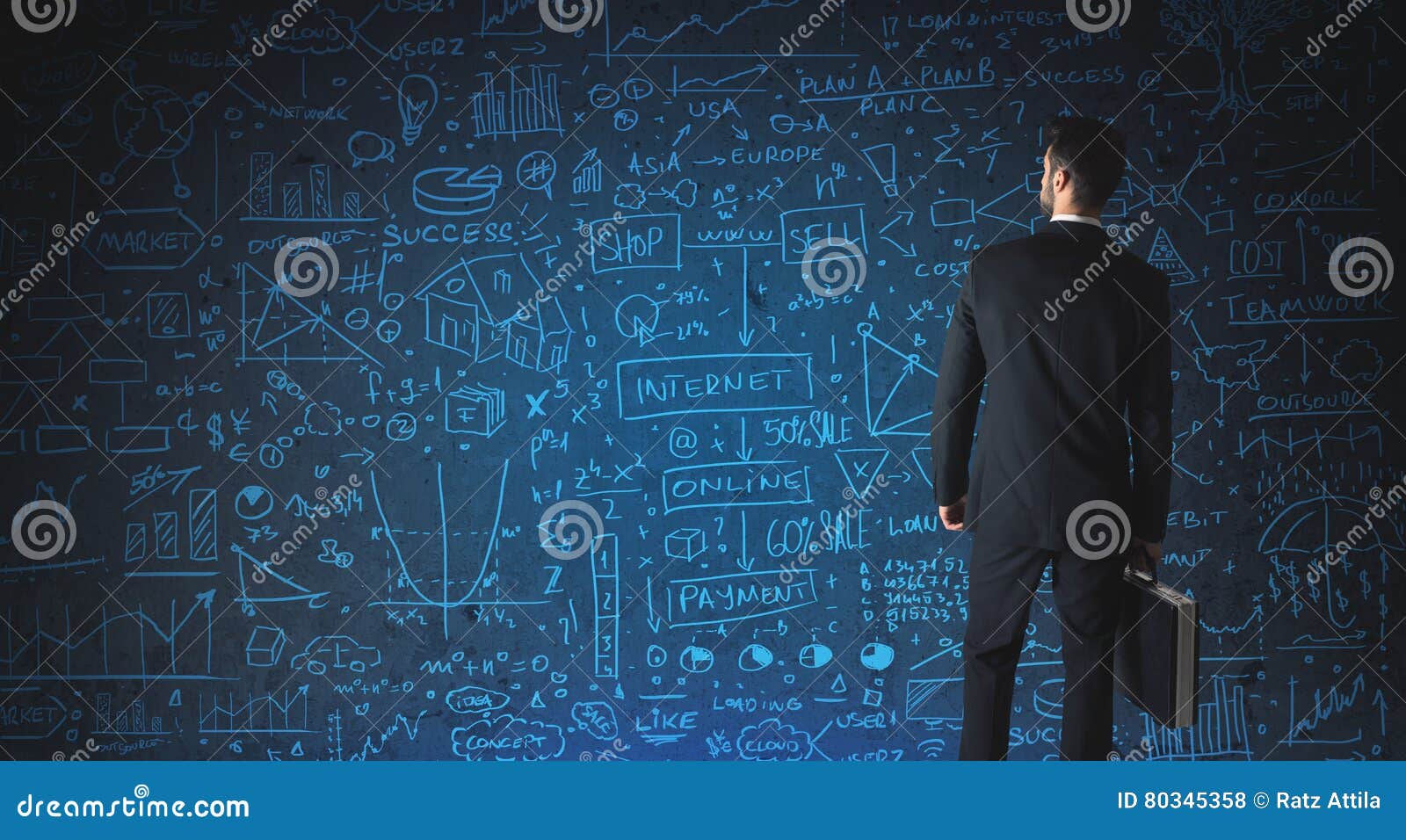 378 Drawing Businessman Economy Project Background Stock Photos ...
