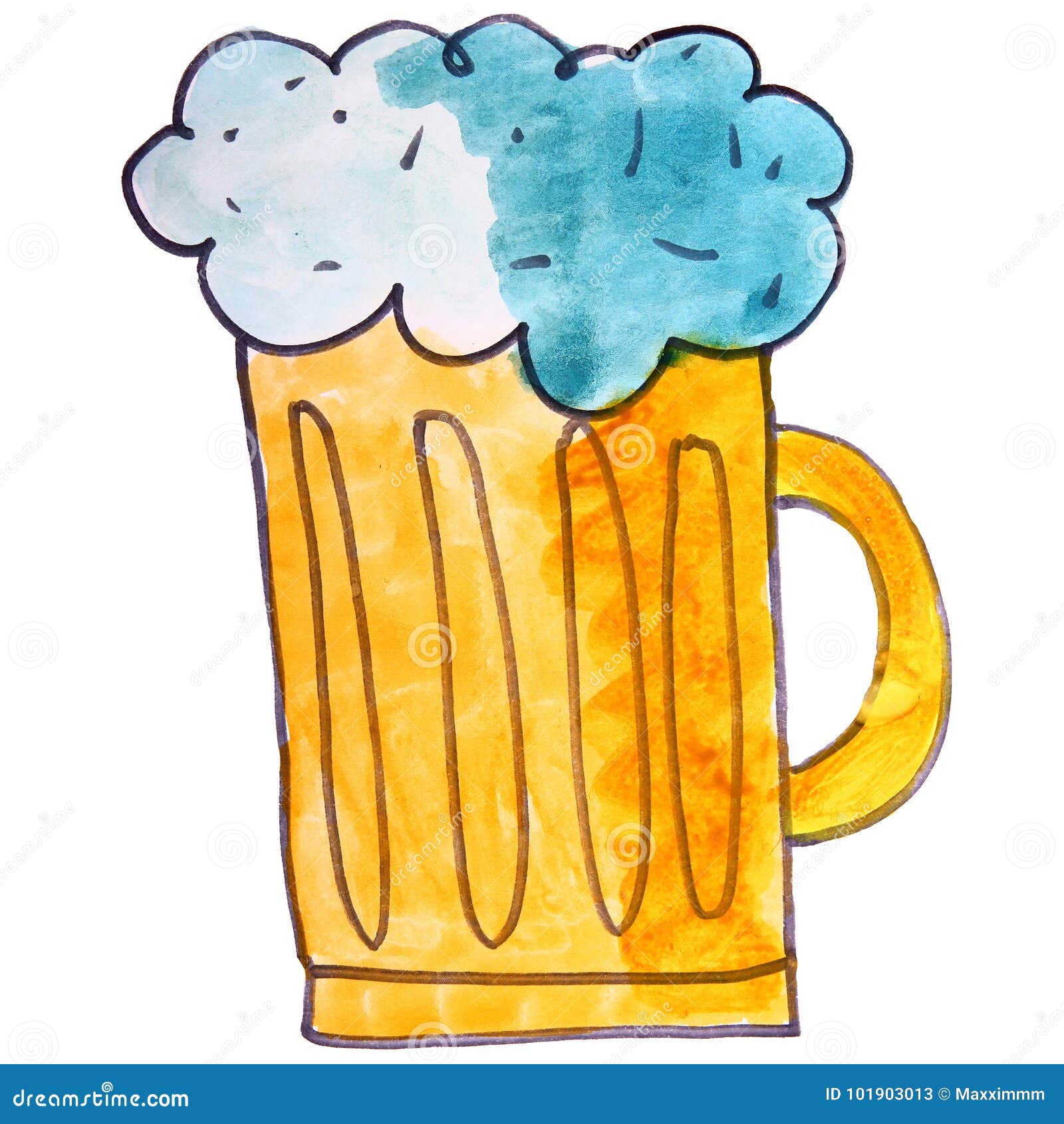 Drawing Children Watercolor Mug, Beer Cartoon on a White Backgro Stock Illustration - Illustration of liquid, background: 101903013 Drawing Children Watercolor Mug, Beer Cartoon on a White Backgro Stock Illustration - Illustration of liquid, background: 101903013