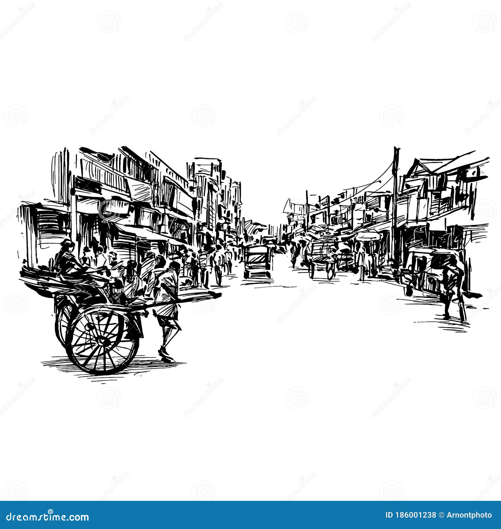 Sketch Of Calcutta  Kolkata   Frame From Street  Flickr