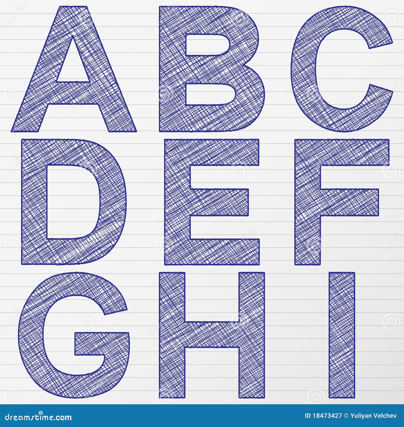 Drawing Letter AI Royalty Free Stock Photography Image 18473427