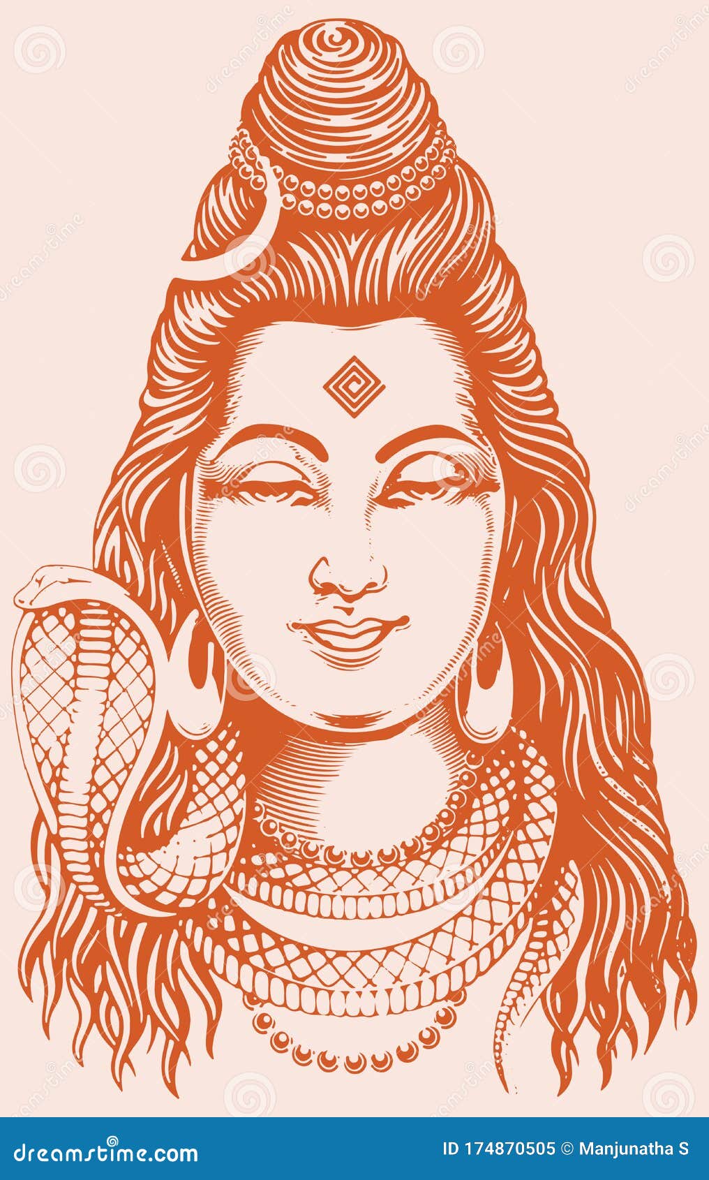 Lord Shiva drawing - Samsung Members