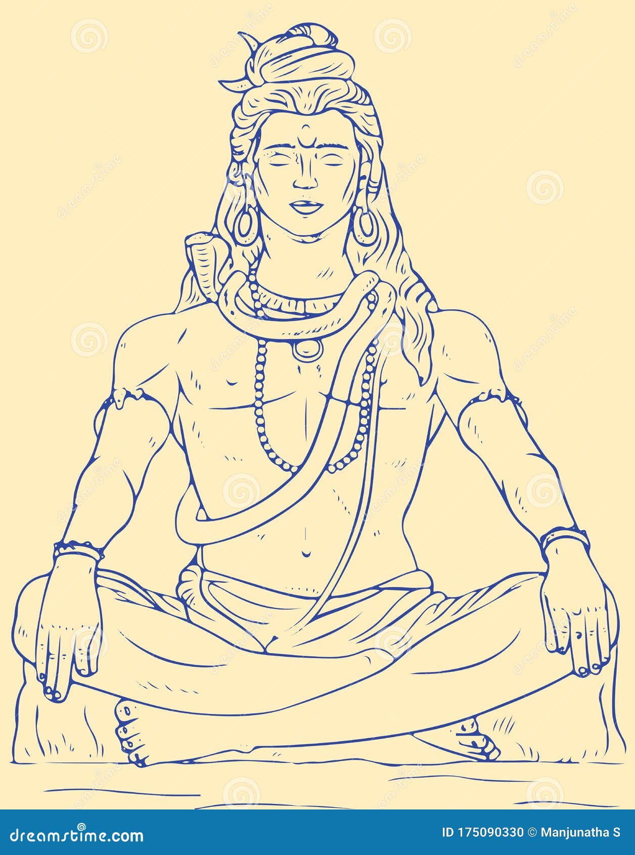 Shiva Drawing Parvati Sketch Art Print by ergyselly | Society6