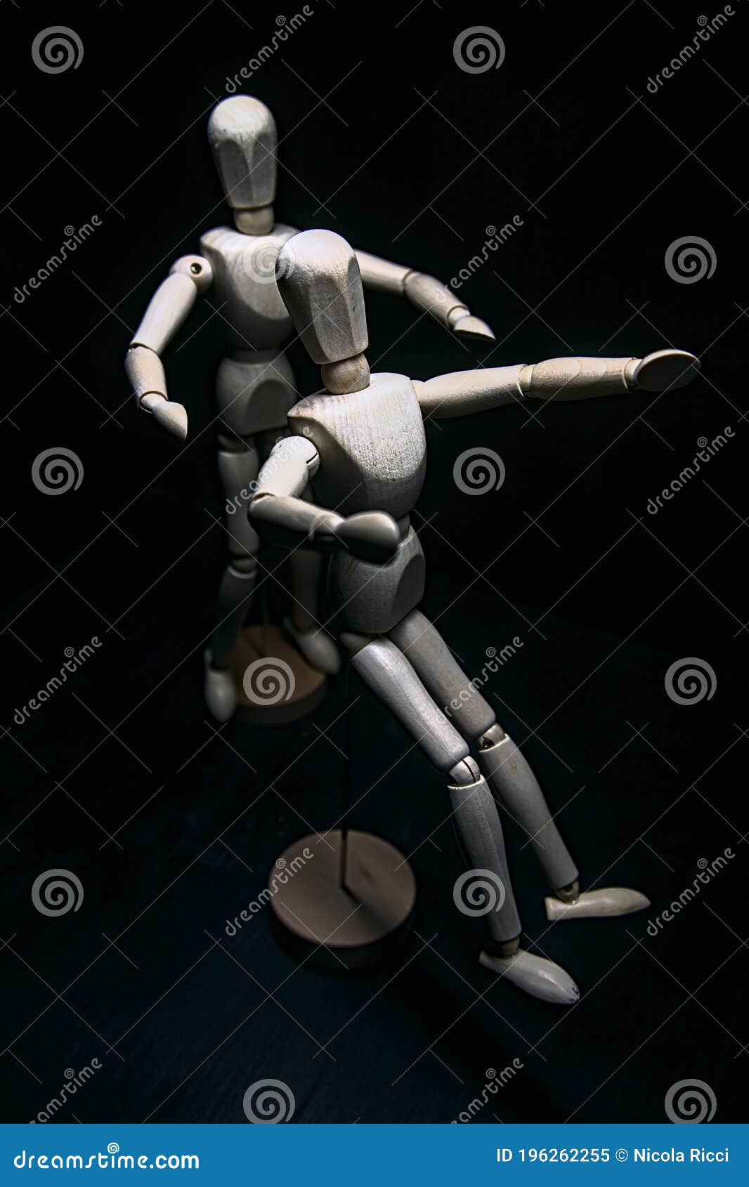 A Drawing Mannequin in the Act of Catching a Falling One Stock Image -  Image of active, female: 196262255