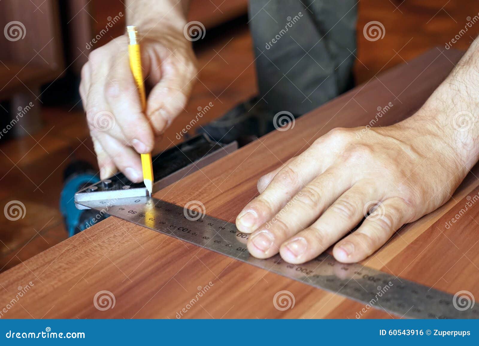 Drawing Markup on the Line. Stock Photo Image of technology, element