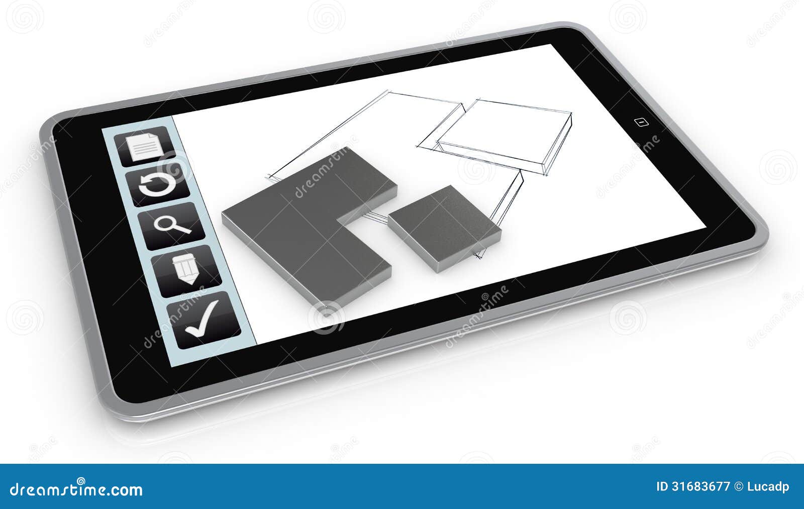 Drawing On Mobile Device Royalty Free Stock Photography ...