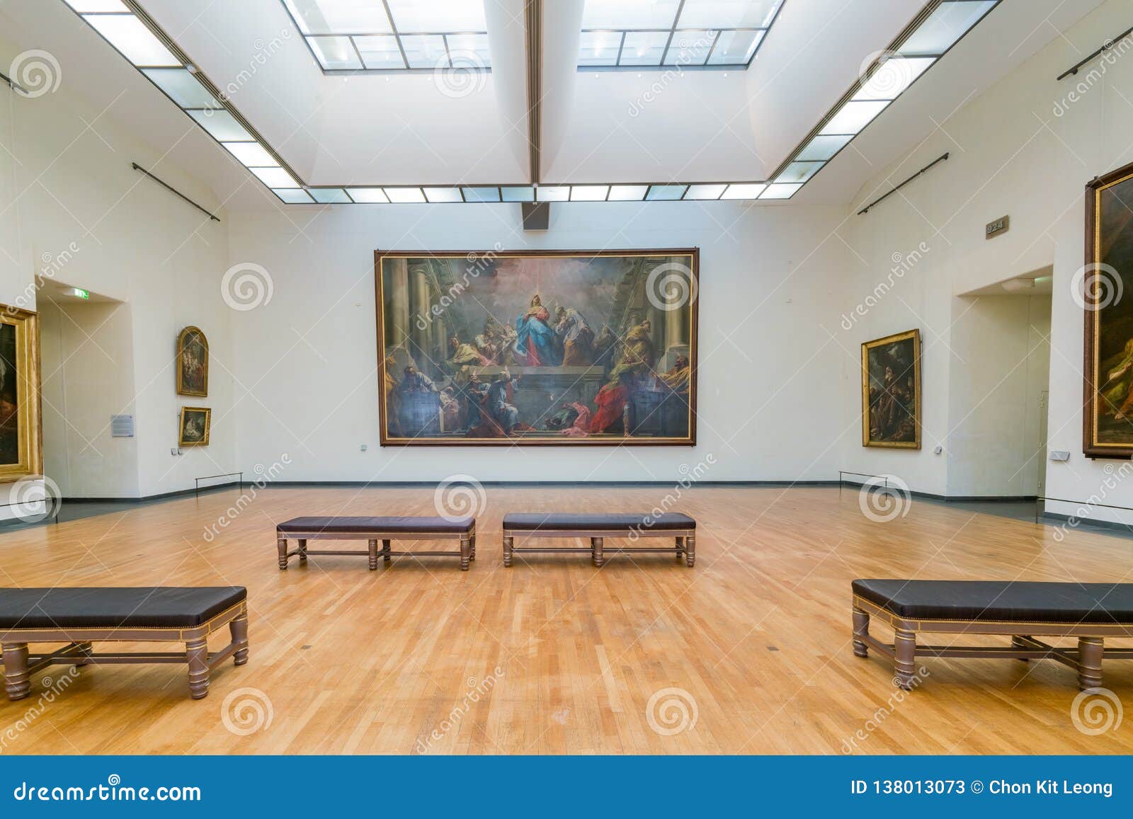 Drawing And Painting Exhibition Of The Famous Louvre Museum At