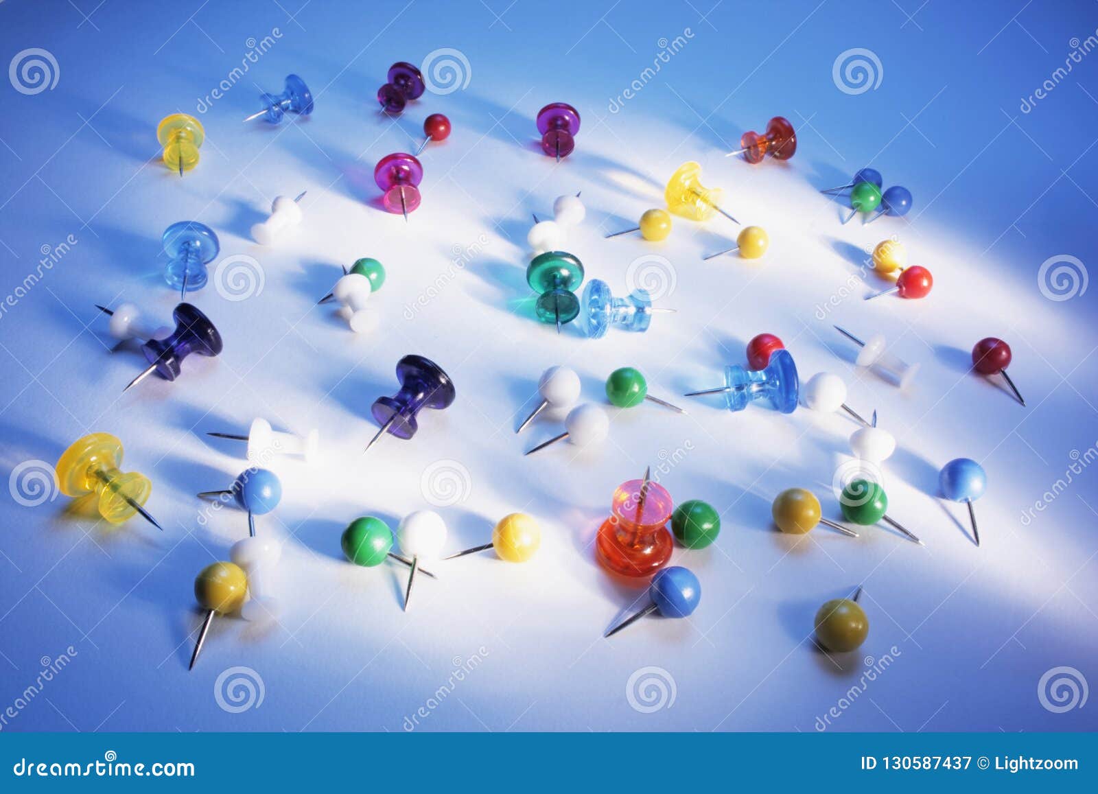 Drawing Pins RoyaltyFree Stock Photo 10821021