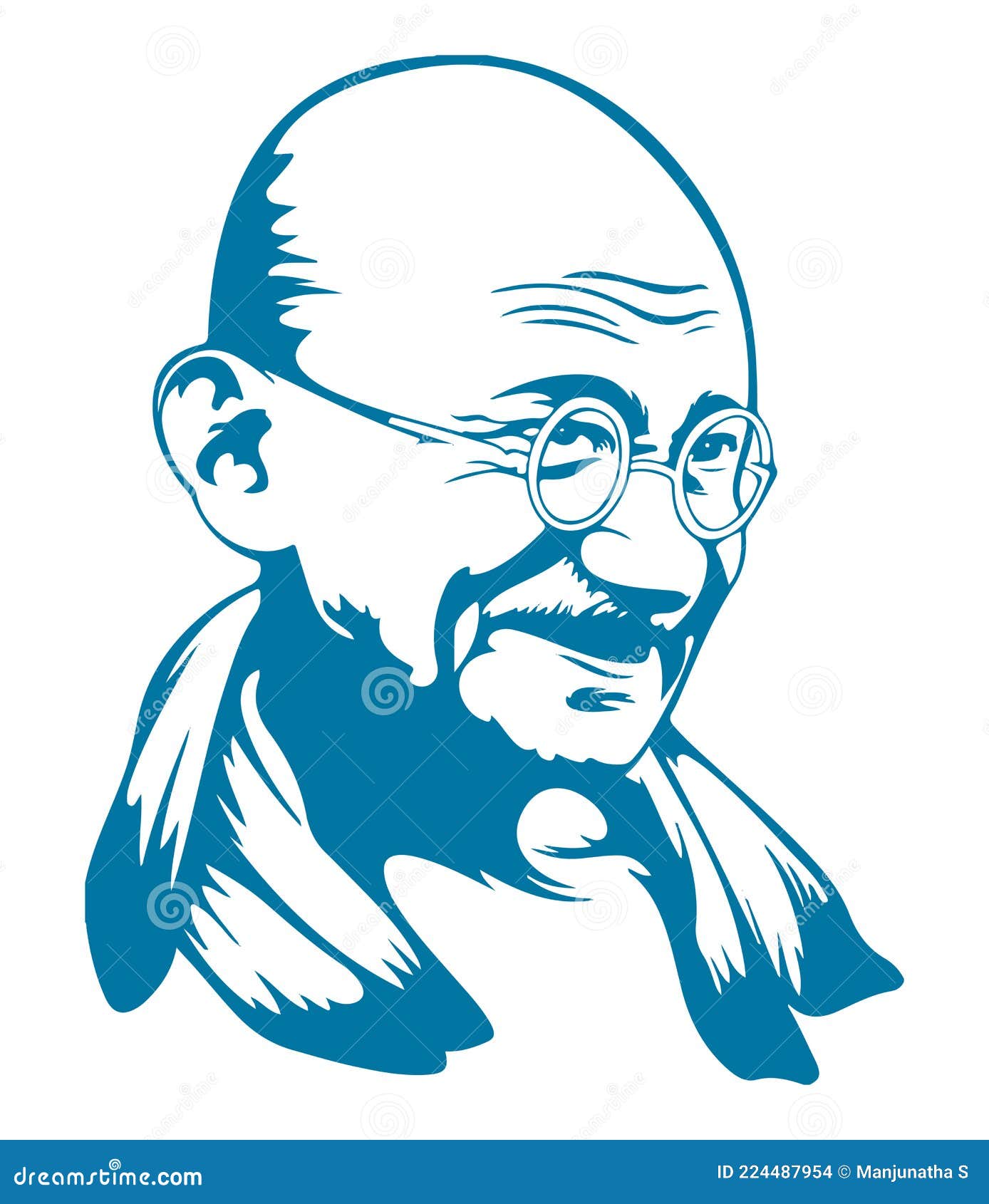 How to draw Mahatma Gandhi step by step  Art wala adda  video Dailymotion