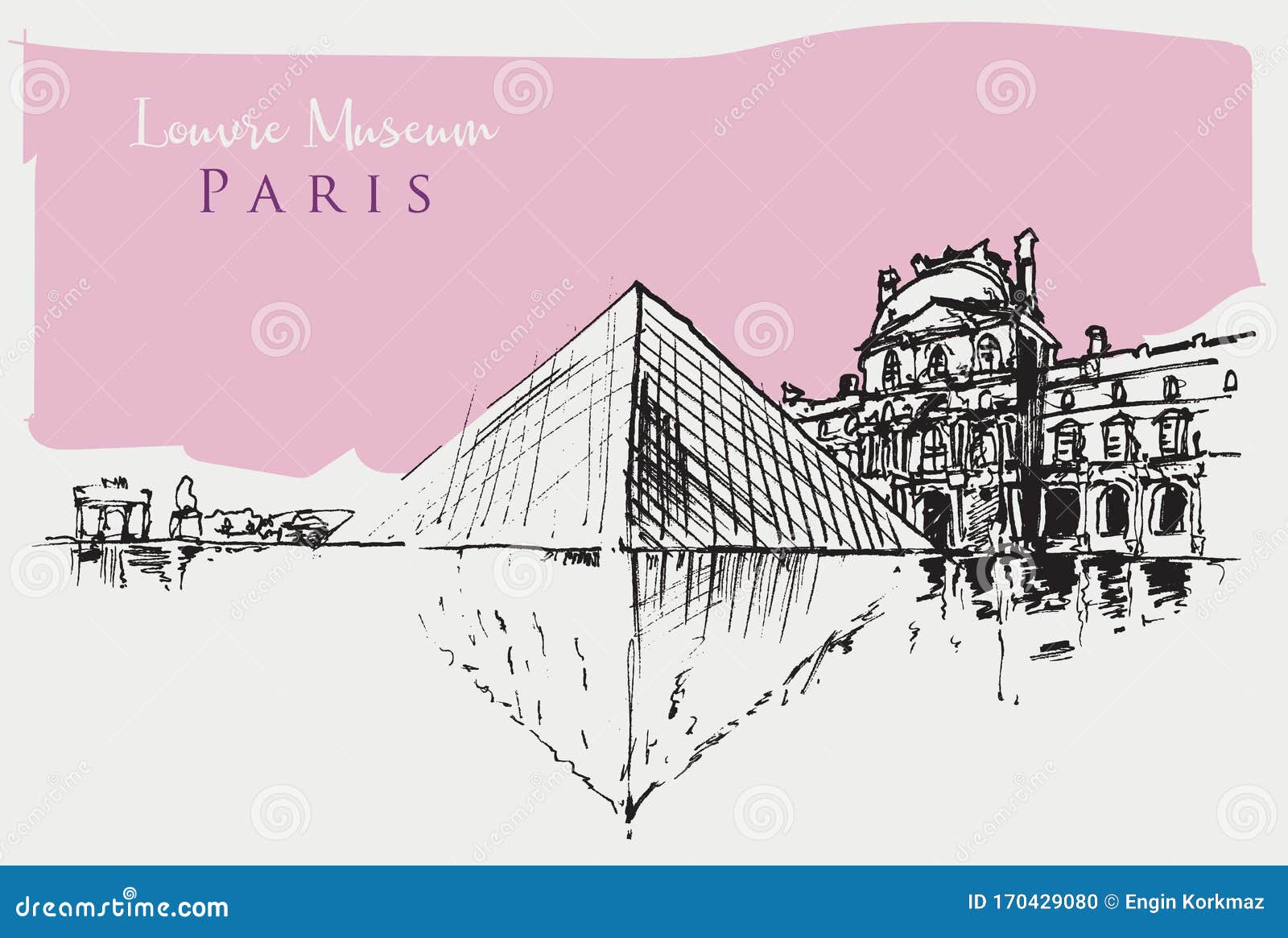Louvre Cartoon